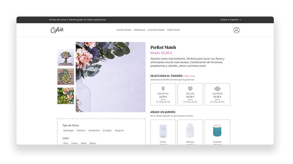 proceso de compra colvin