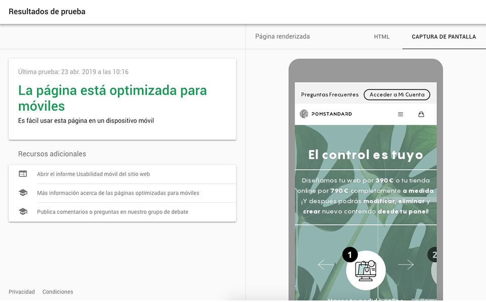 Herramientas para analizar web responsive