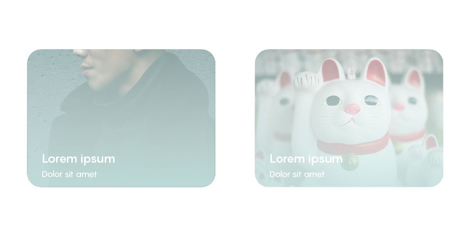 Legibilidad del texto sobre imágenes