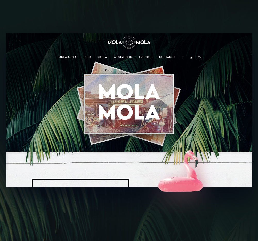 ▷ Ejemplo de tienda online para beach bar [A medida]