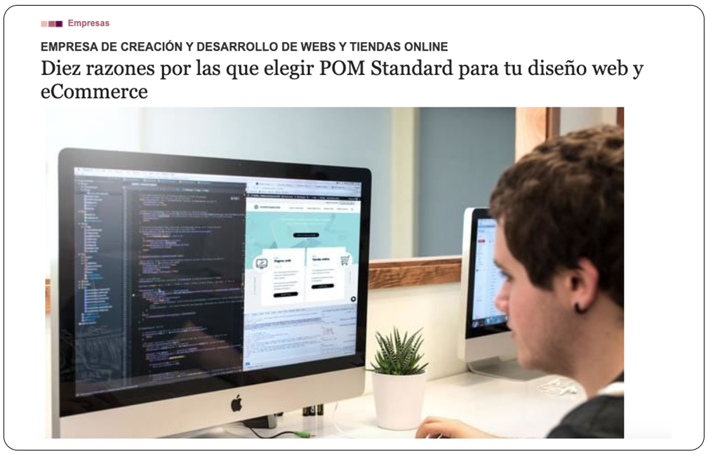 POM Standard en El Mundo Financiero [Prensa]