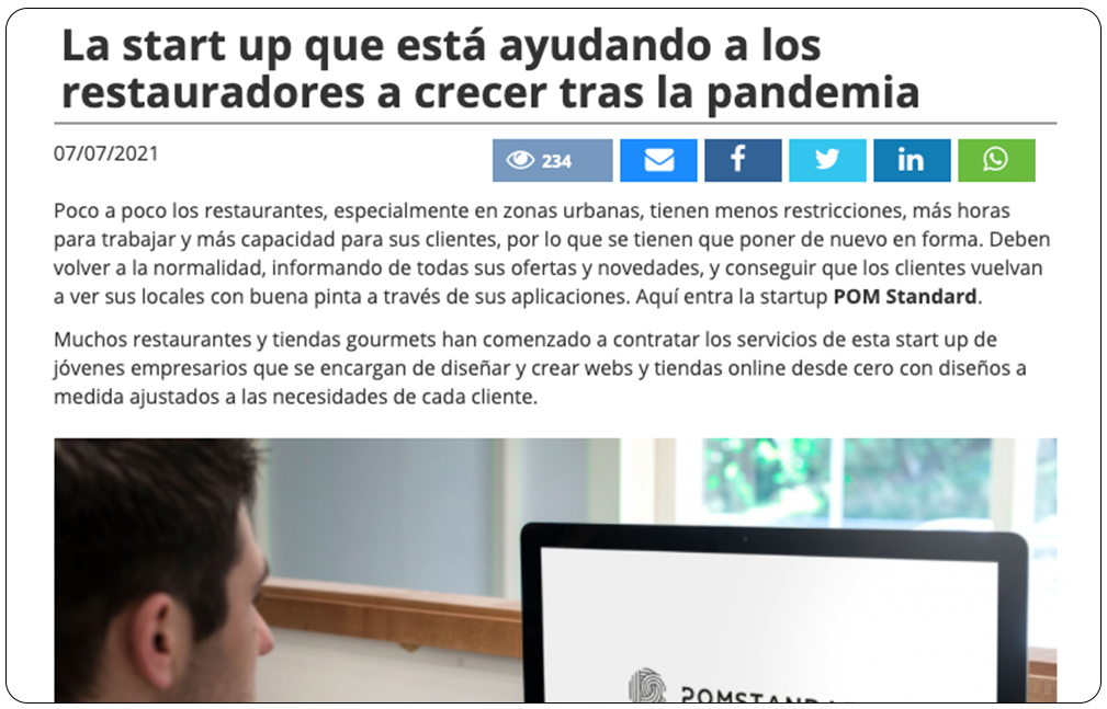 ▷ POM Standard en Interempresas [Prensa]