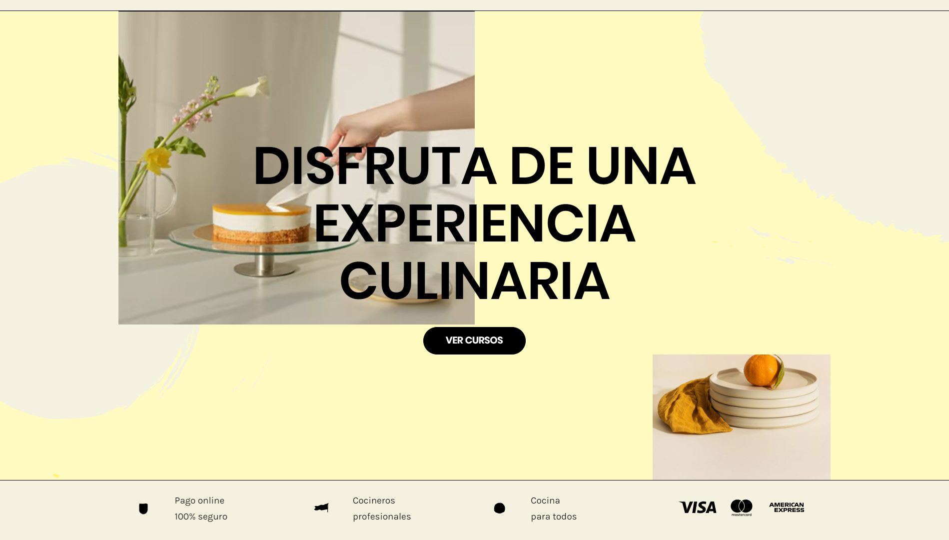 ▷ Ejemplo de página web para recetas [A medida]