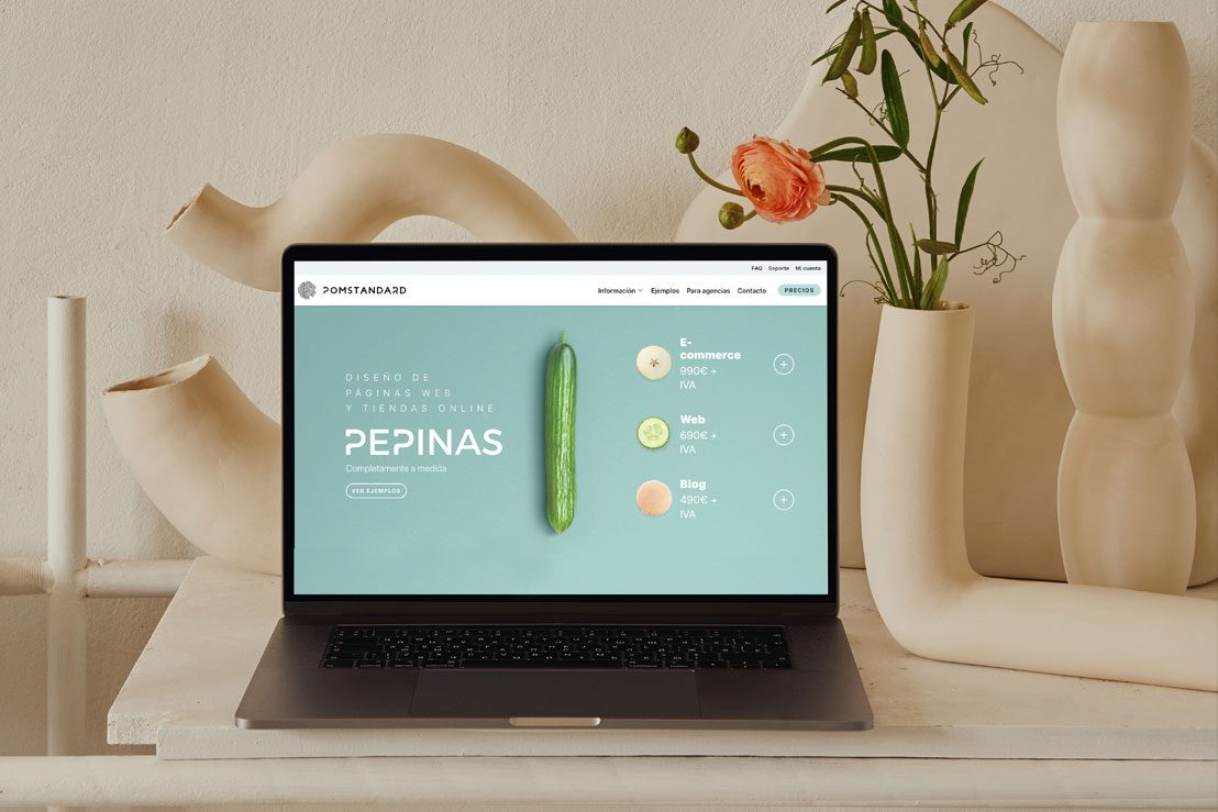 ▷ POM Standard: Diseño de páginas web y tiendas online