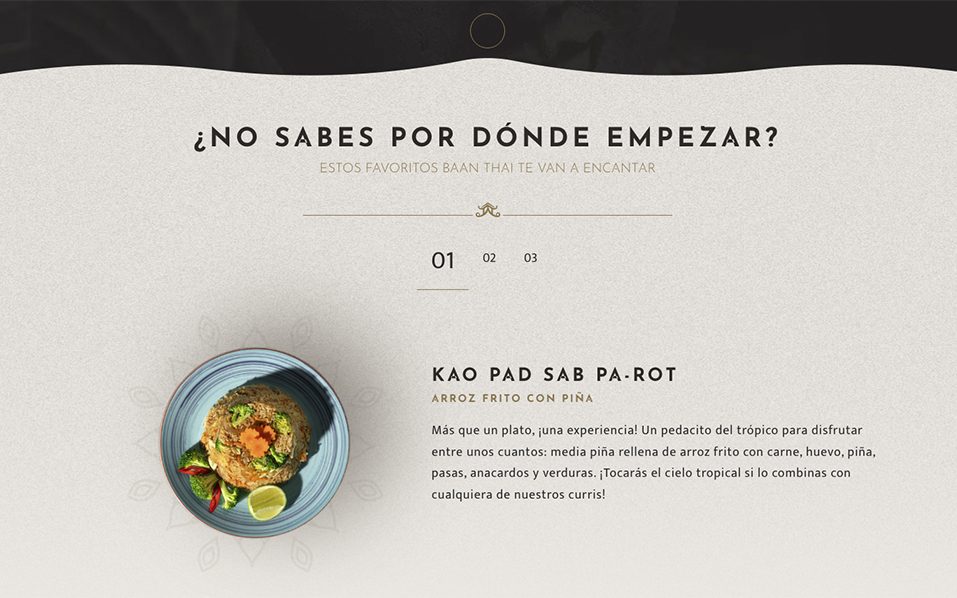 ▷ Ejemplo de página web para restaurante [A medida]