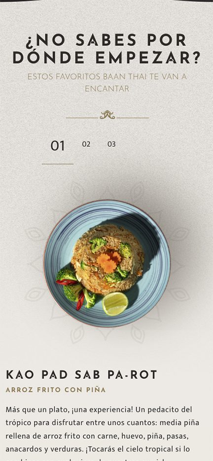 ▷ Ejemplo de página web para restaurante [A medida]