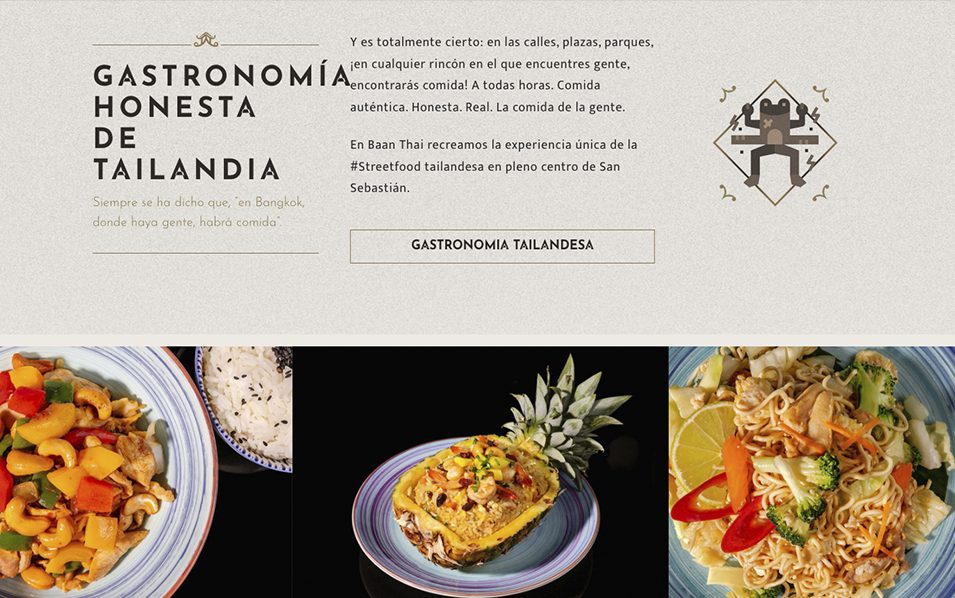 ▷ Ejemplo de página web para restaurante [A medida]