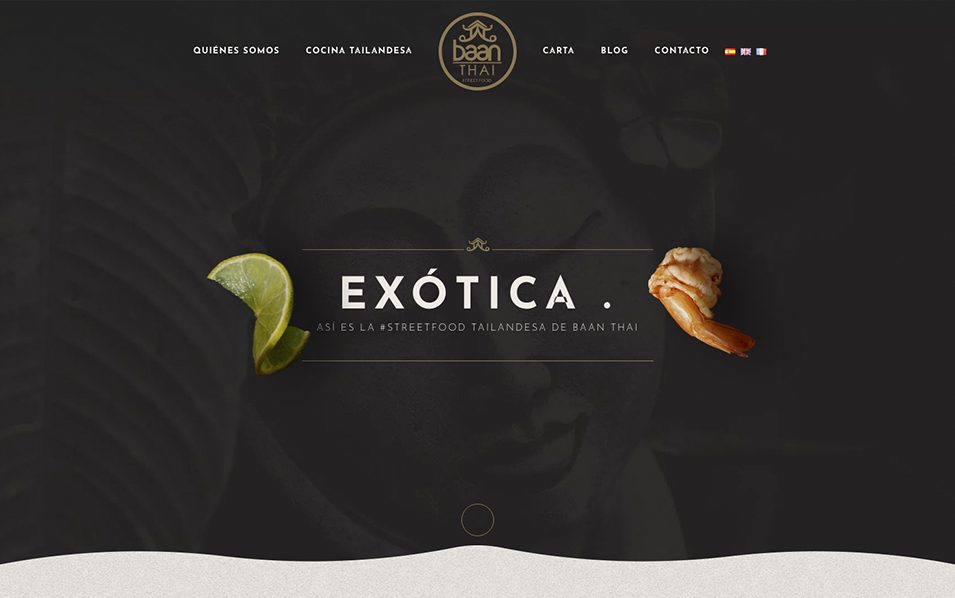 ▷ Ejemplo de página web para restaurante [A medida]