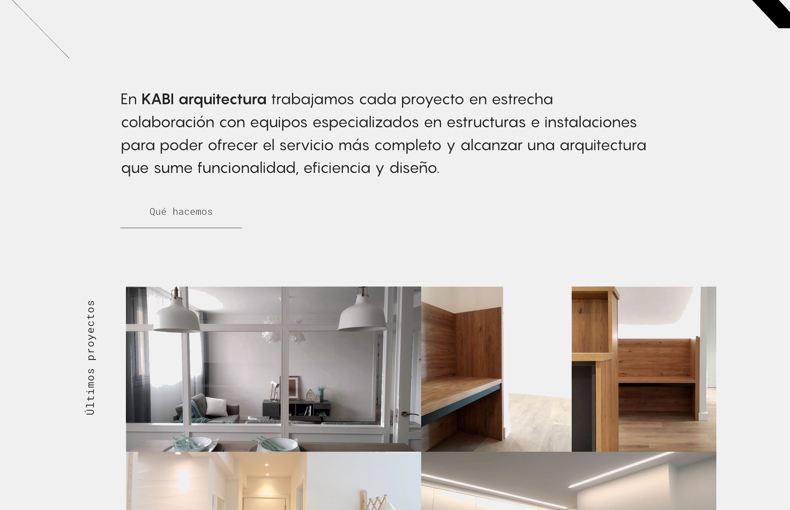 ▷ Ejemplo de página web para arquitectos [A medida]