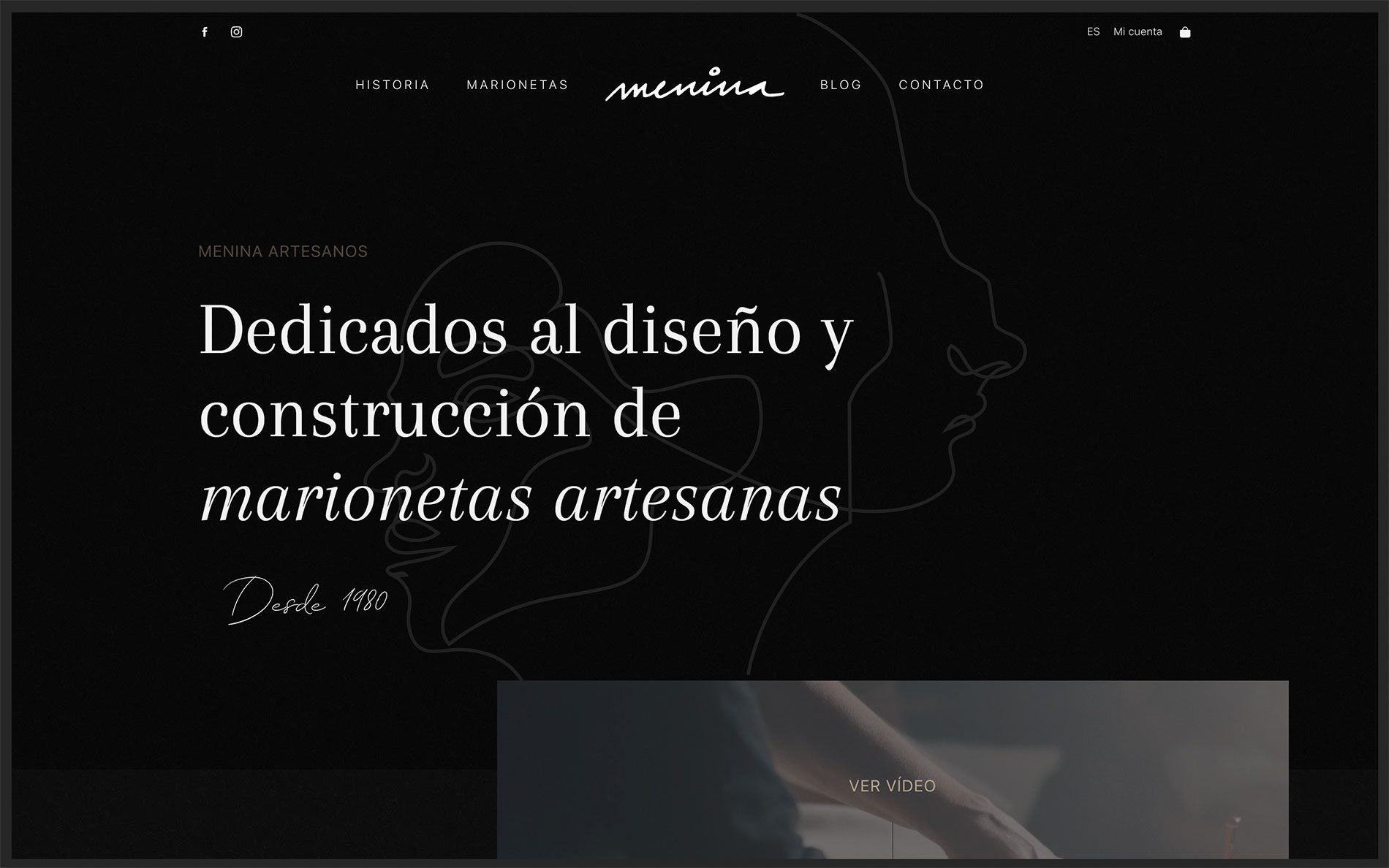 ▷ Ejemplo de página web para artesanos [A medida]