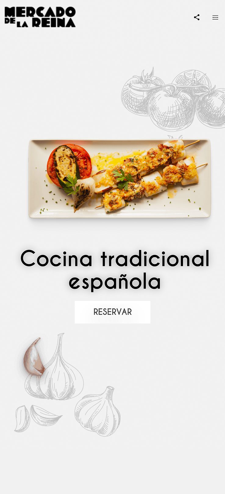 ▷ Ejemplo de página web para restaurantes [A medida]