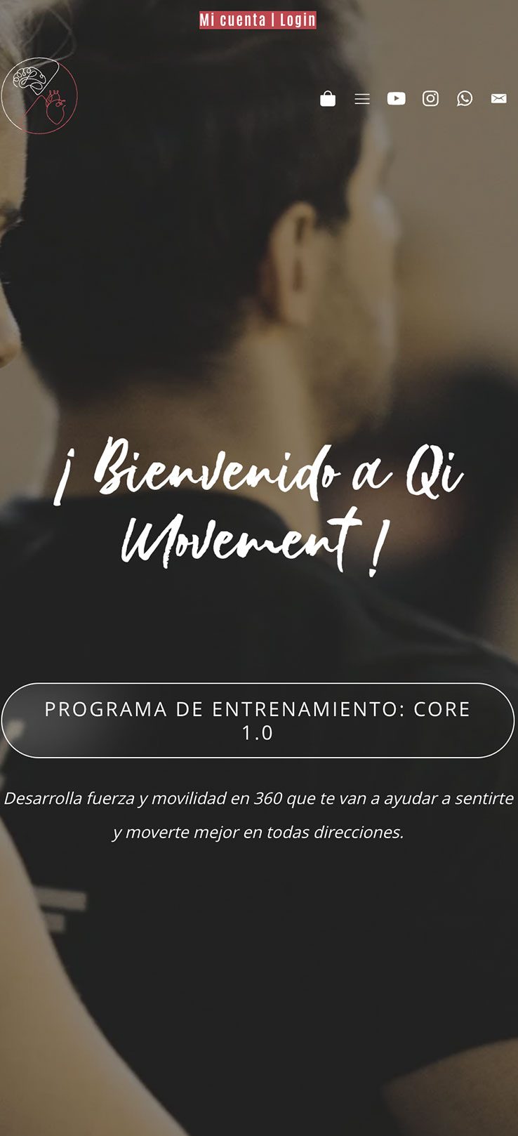 ▷ Ejemplo de página web para entrenadores personales [A medida]