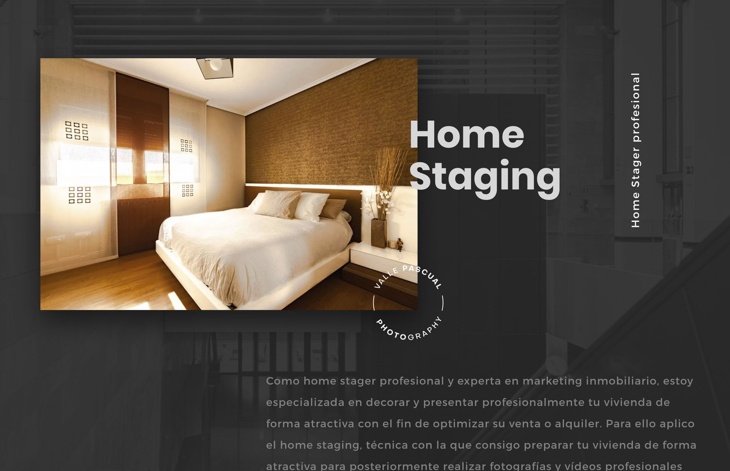 ▷ Ejemplo de página web para fotografía [A medida]