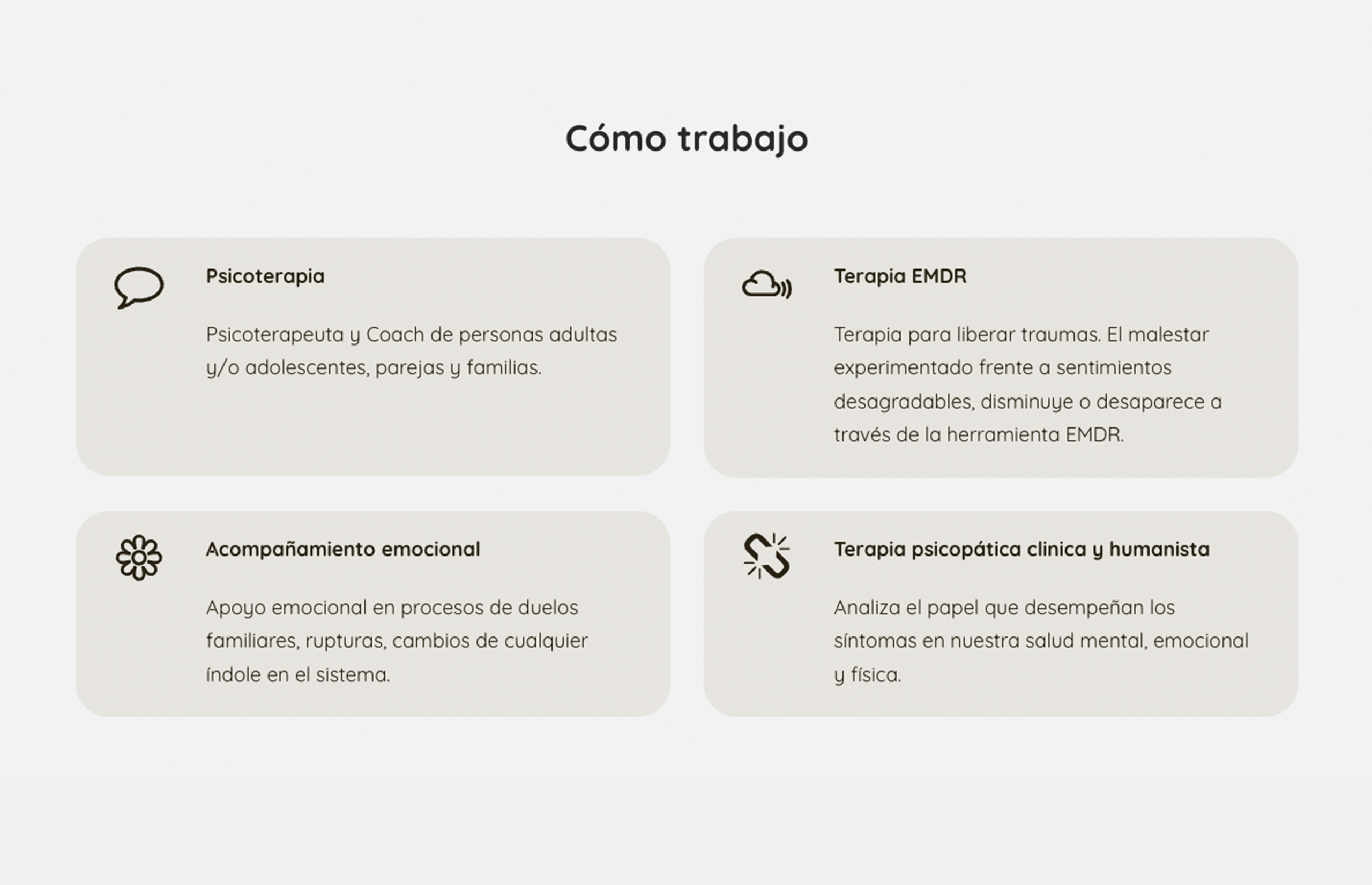 ▷ Ejemplo de página web para psicóloga [A medida]