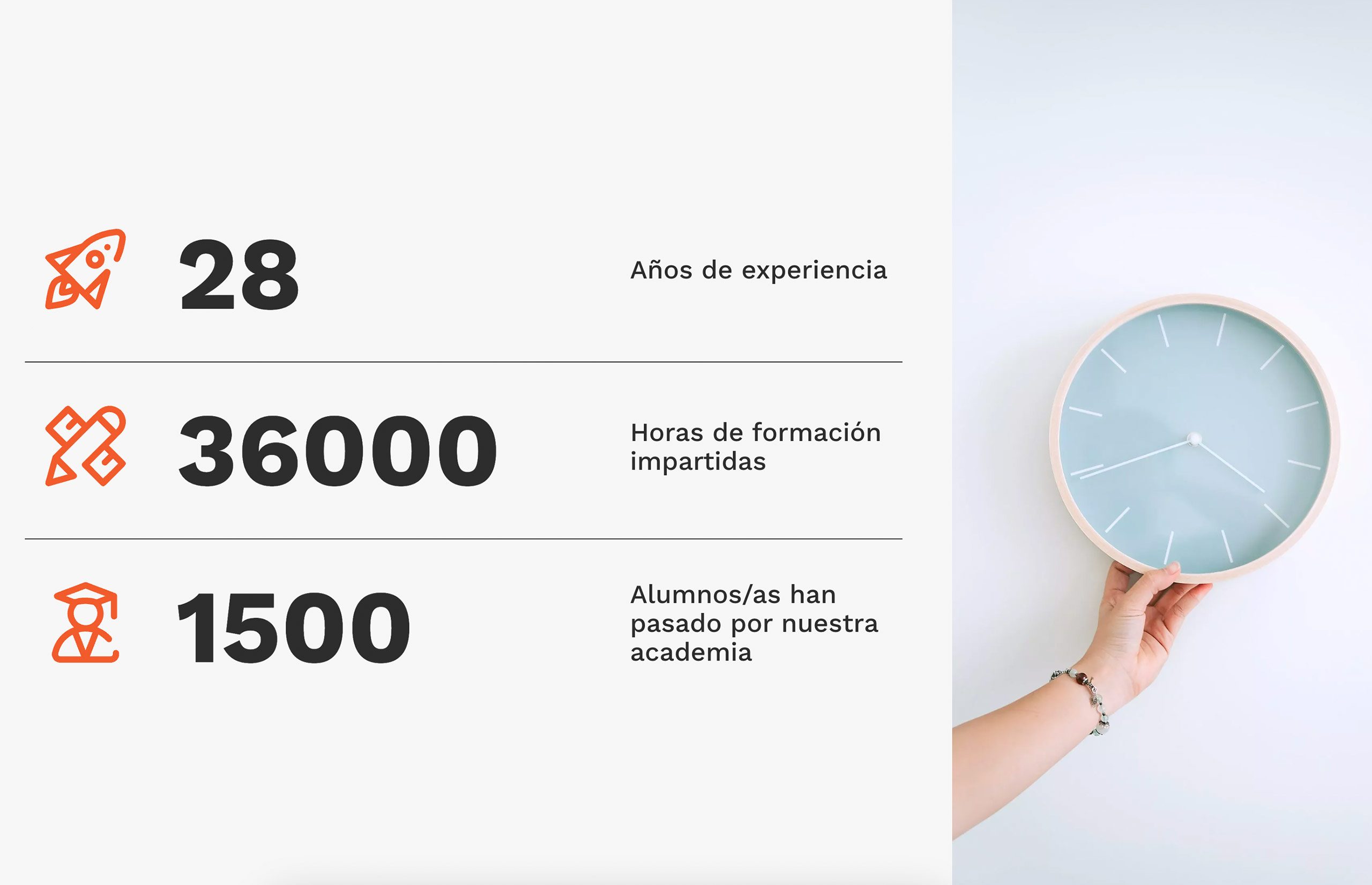 ▷ Ejemplo de página web para academias [A medida]