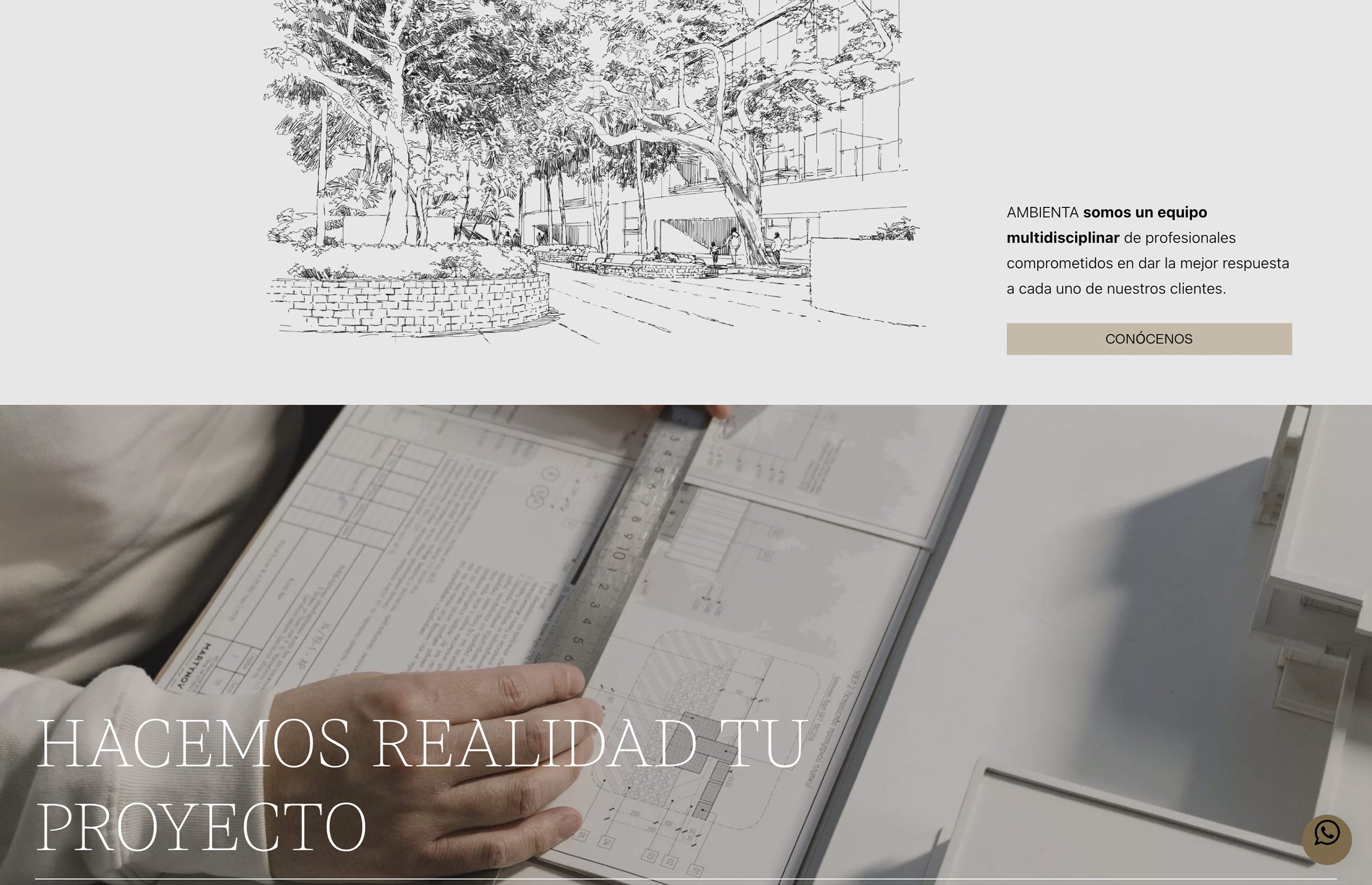 ▷ Ejemplo de página web para paisajismo [A medida]