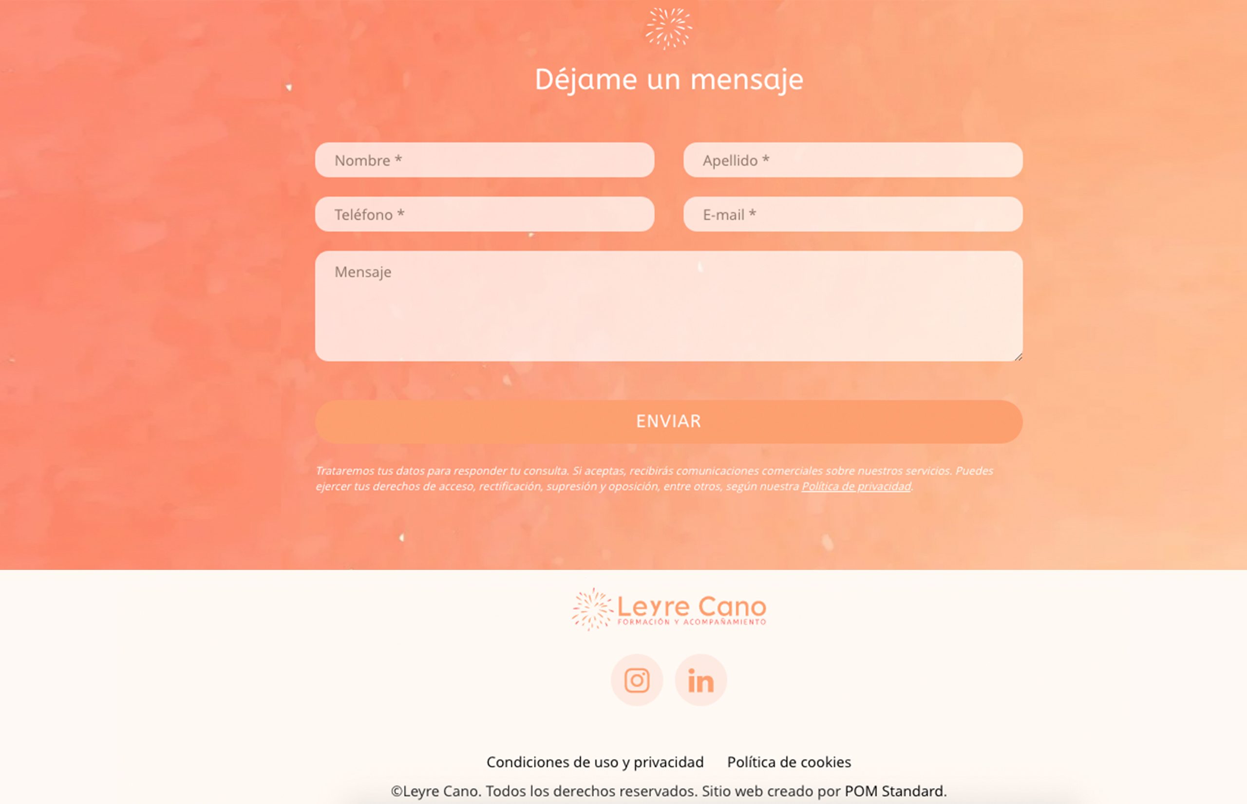 ▷ Ejemplo de página web para formación [A medida]