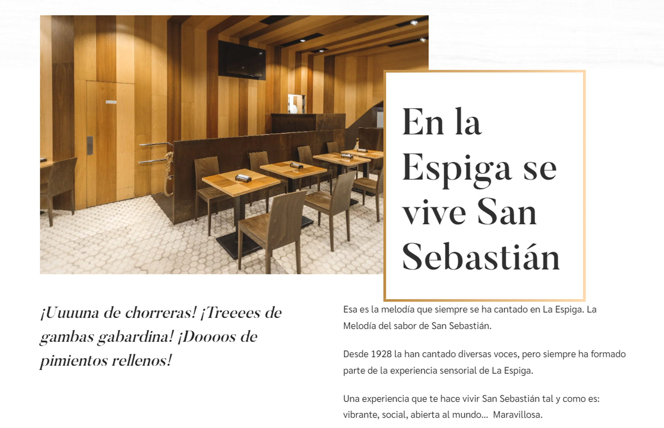 ▷ Ejemplo de página web para restaurante [A medida]