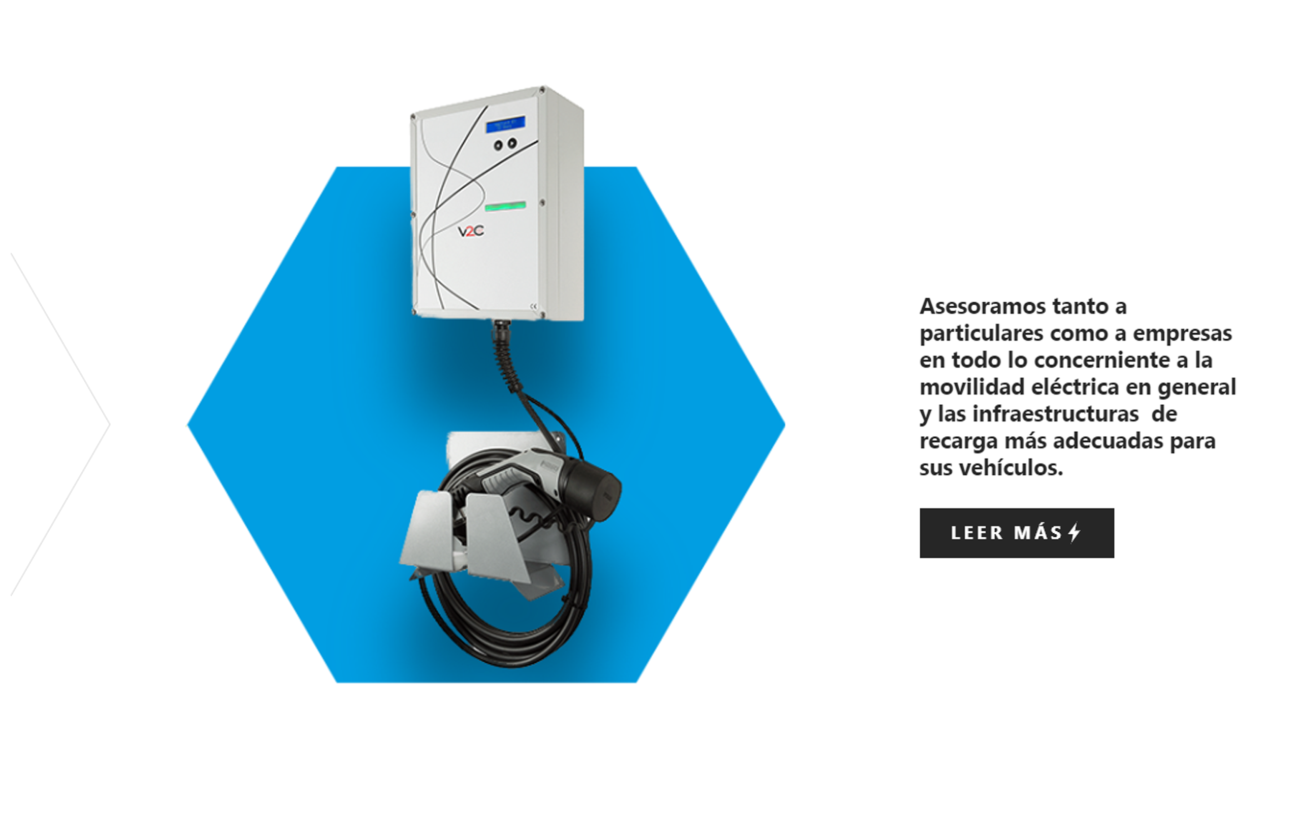 ▷ Ejemplo de página web de movilidad eléctrica [A medida]