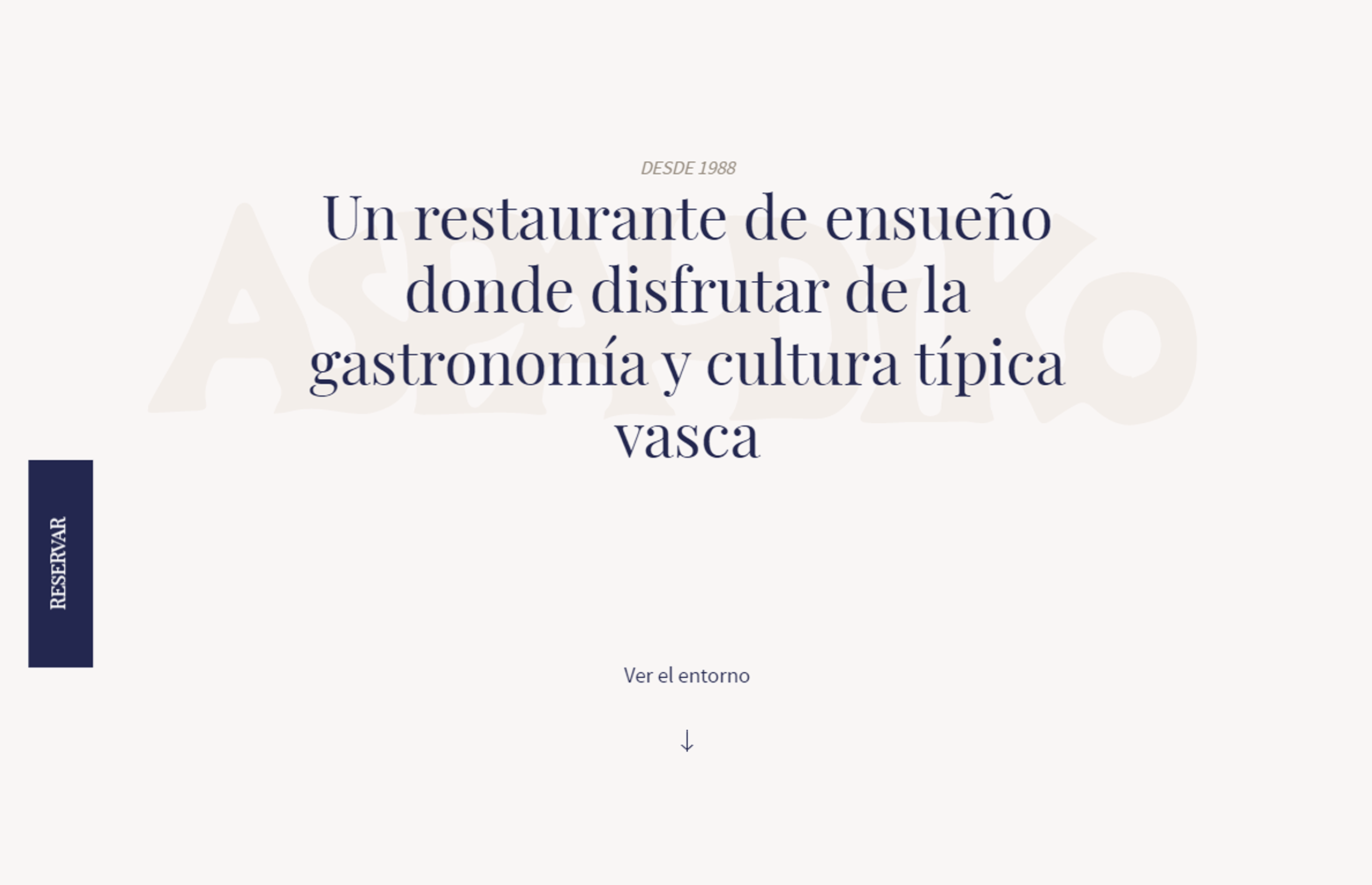 ▷ Ejemplo de página web para restaurantes [A medida]