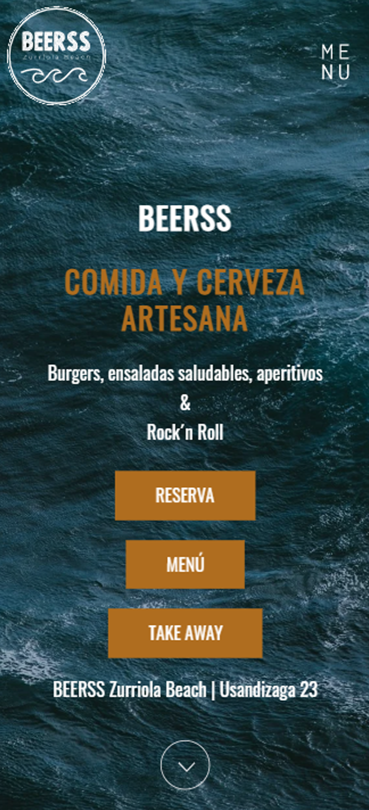 ▷ Ejemplo de página web para restaurantes [A medida]