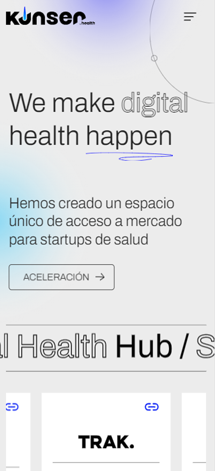 ▷ Ejemplo de página web para Start ups [A medida]