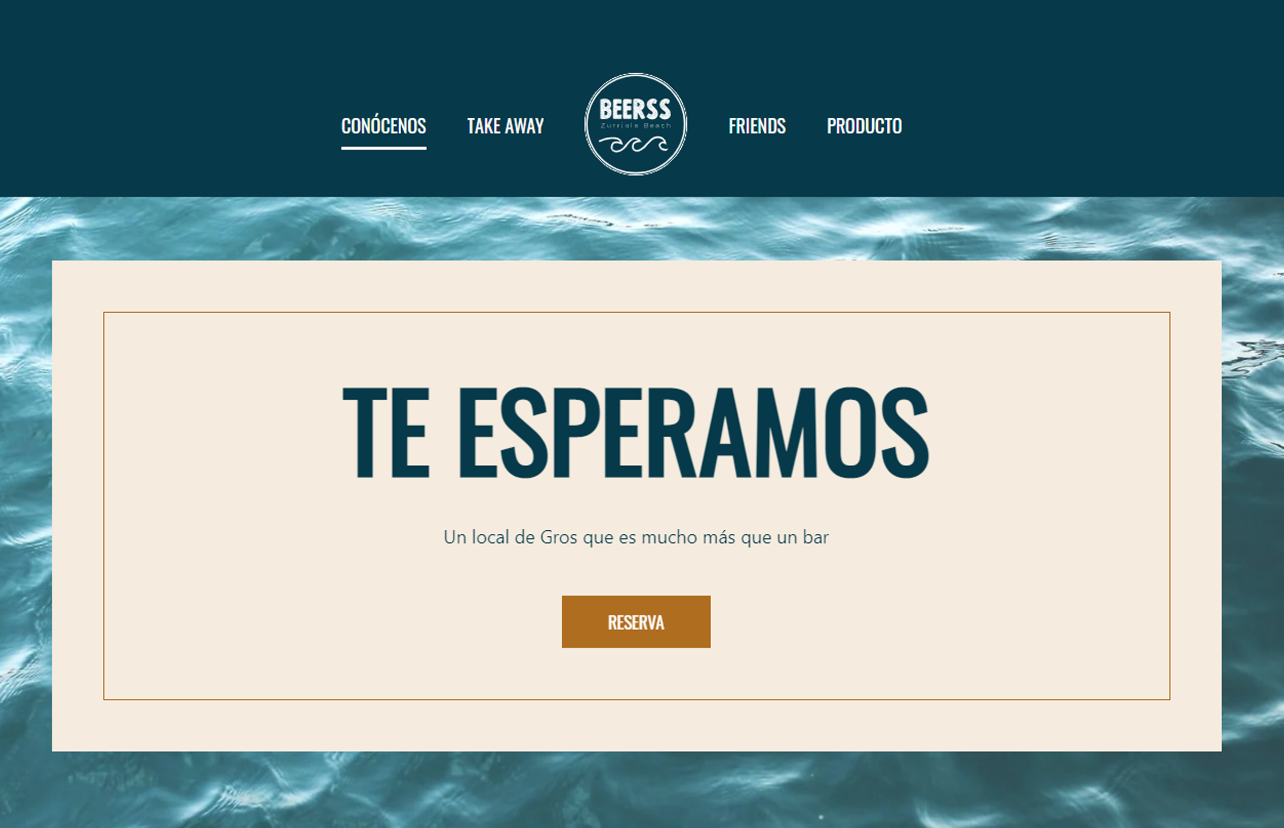 ▷ Ejemplo de página web para restaurantes [A medida]