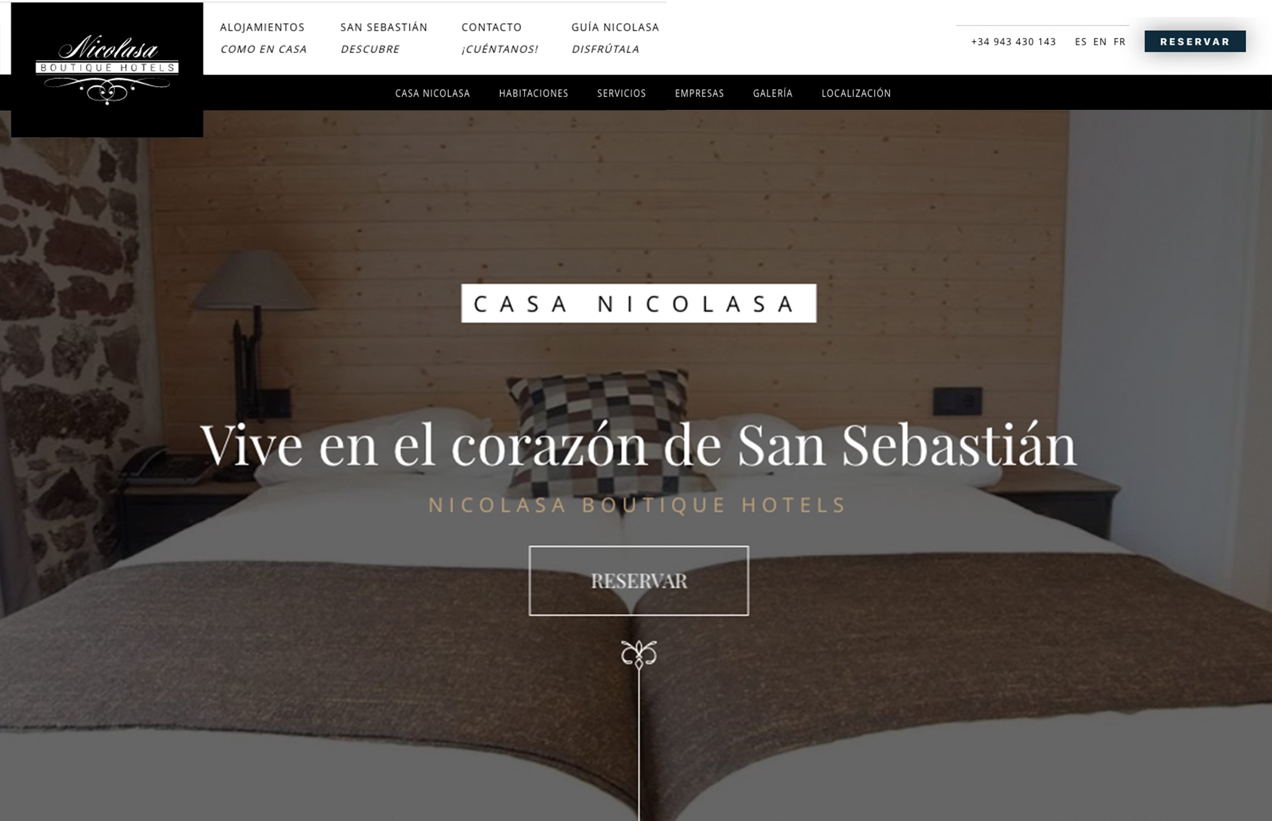 ▷ Ejemplo de página web para hoteles [A medida]