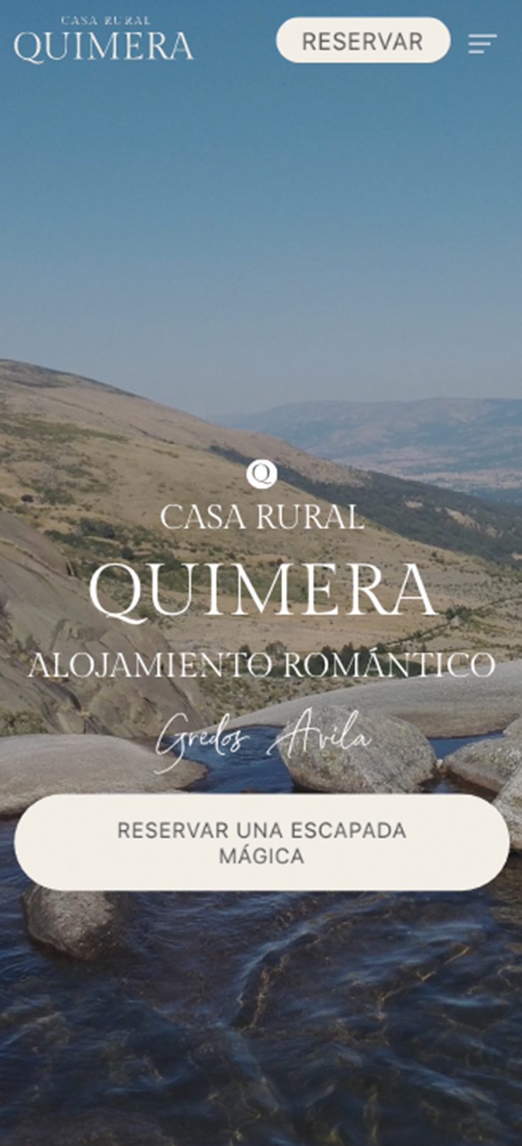 ▷ Ejemplo de página web para casas rurales [A medida]