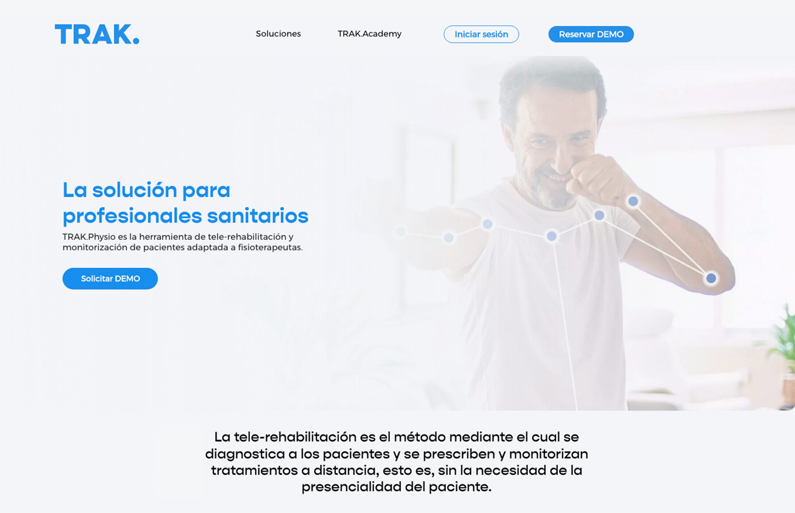 ▷ Ejemplo de página web para fisioterapia digital[A medida]