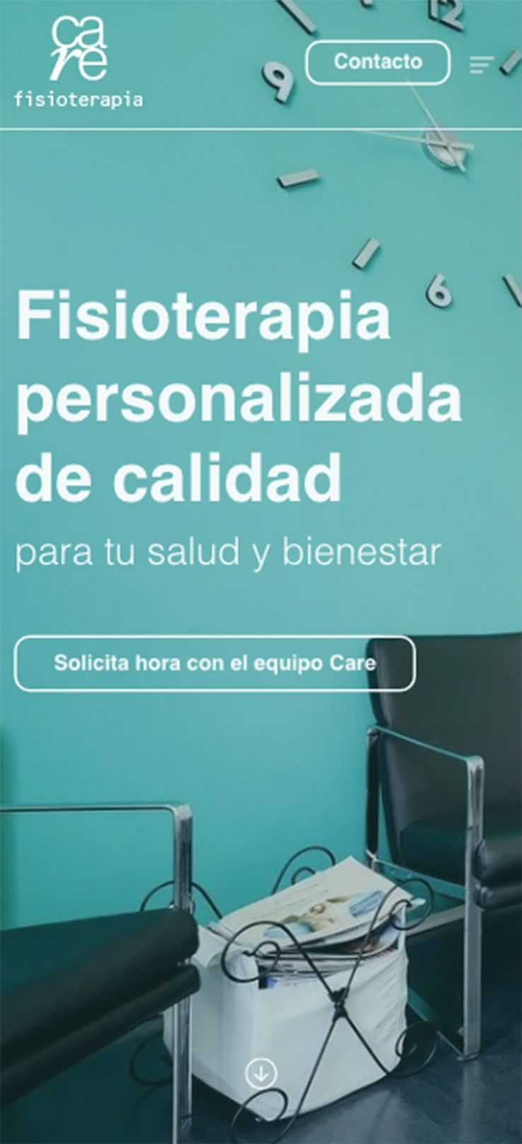 ▷ Ejemplo de página web para fisioterapia[A medida]