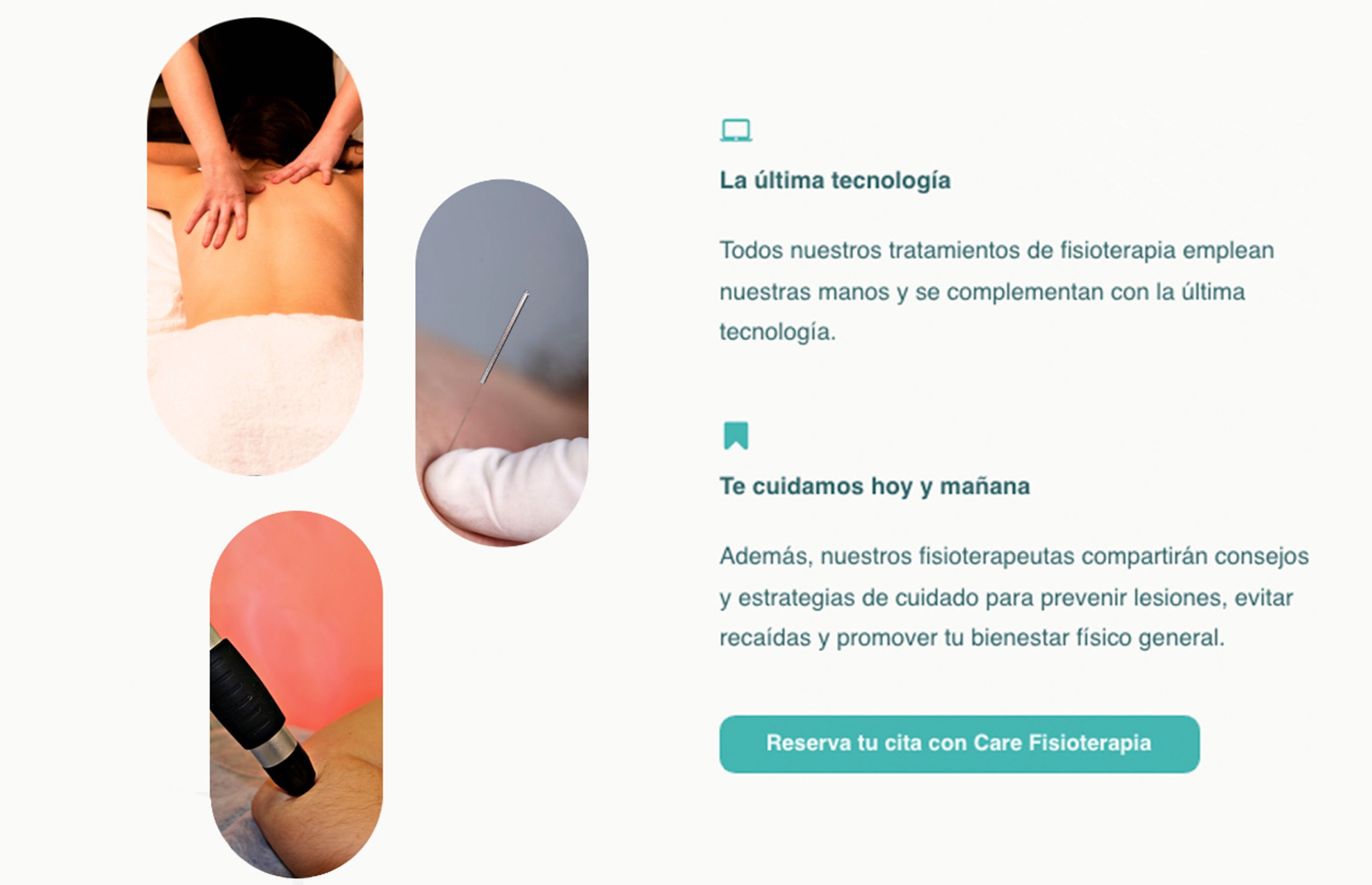 ▷ Ejemplo de página web para fisioterapia [A medida]