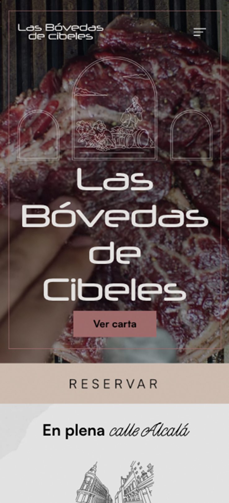 ▷ Ejemplo de página web para restaurantes [A medida]