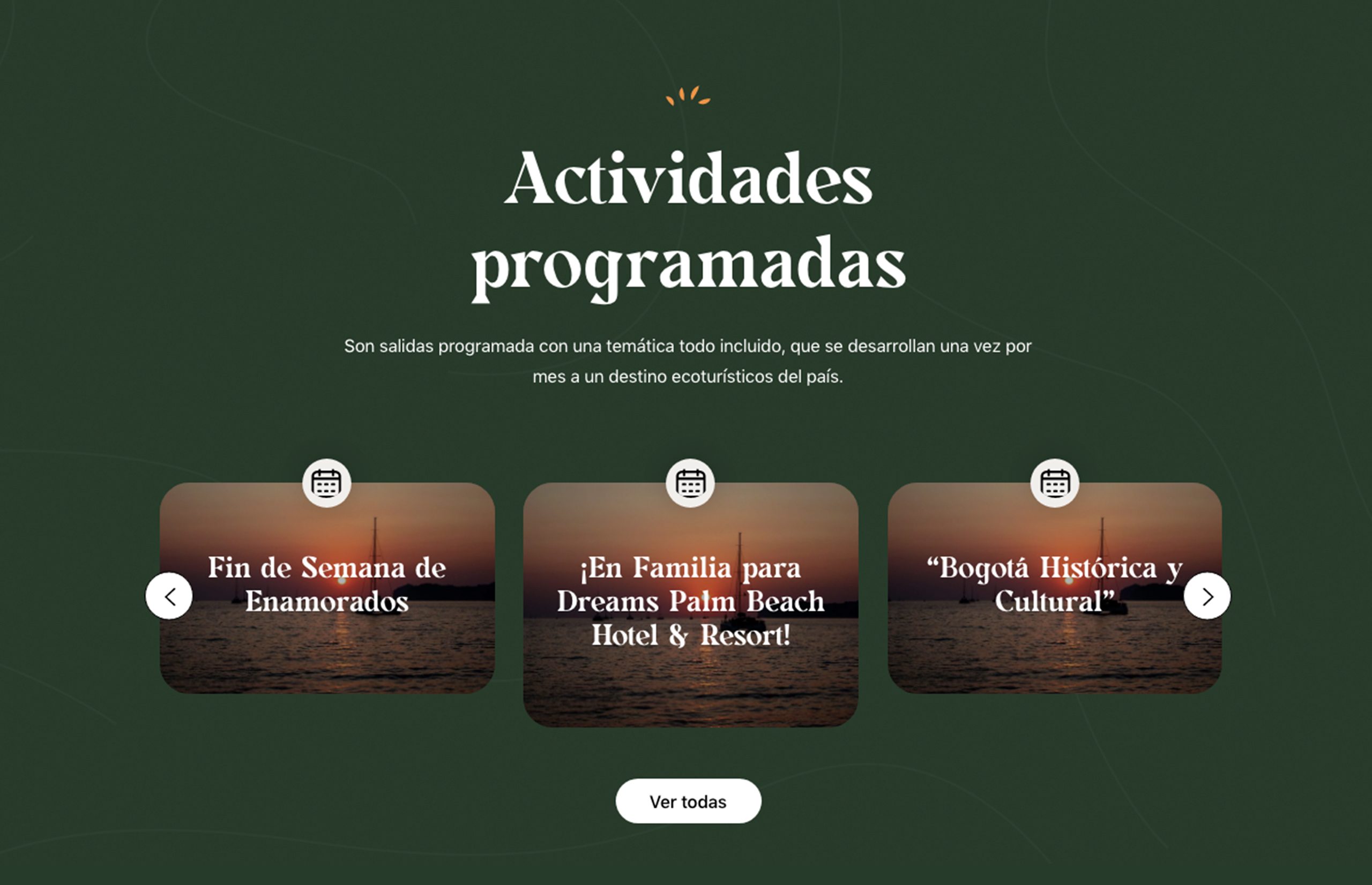 ▷ Ejemplo de página web para agencia de viaje [A medida]