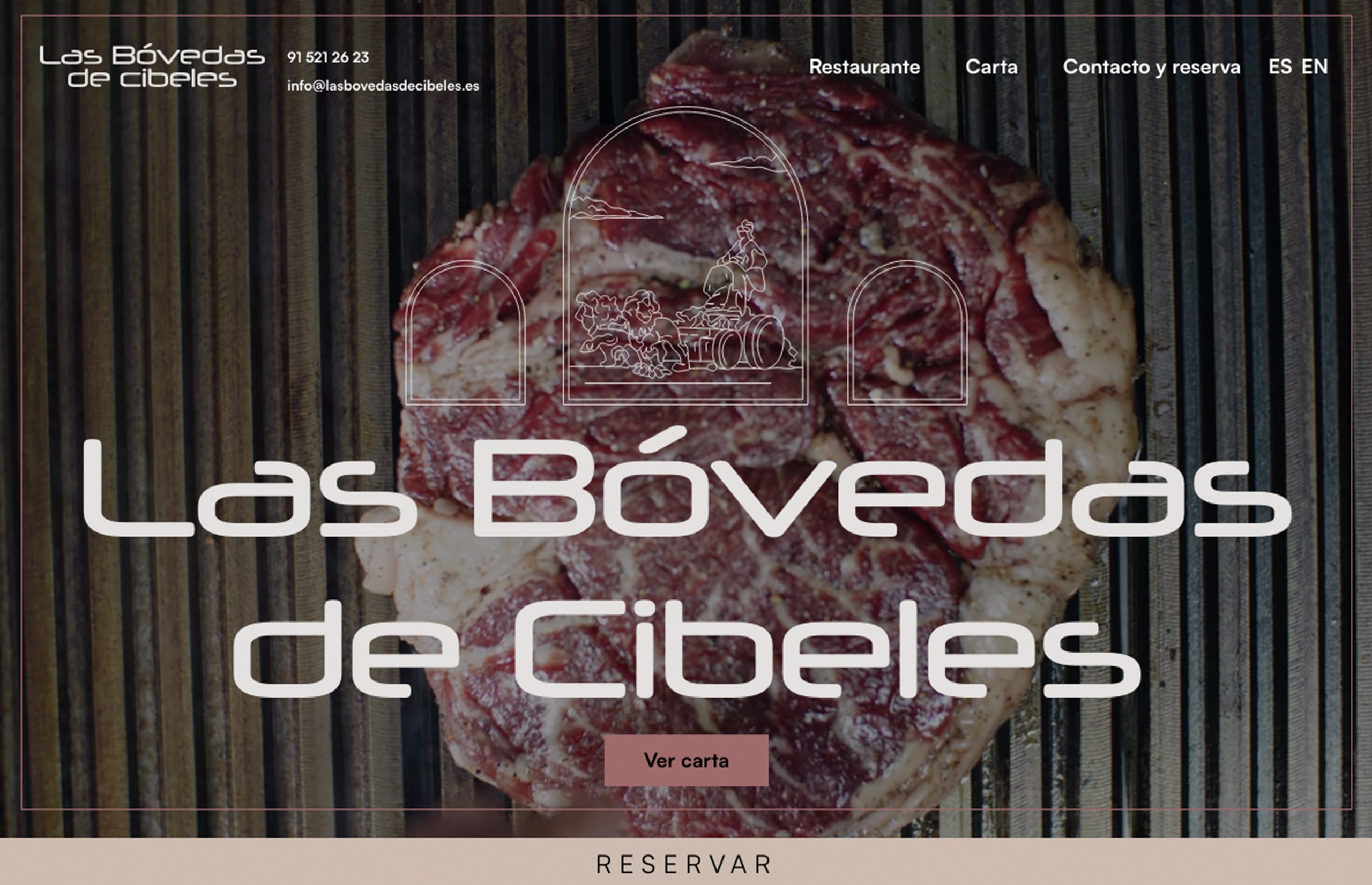 ▷ Ejemplo de página web para restaurantes [A medida]