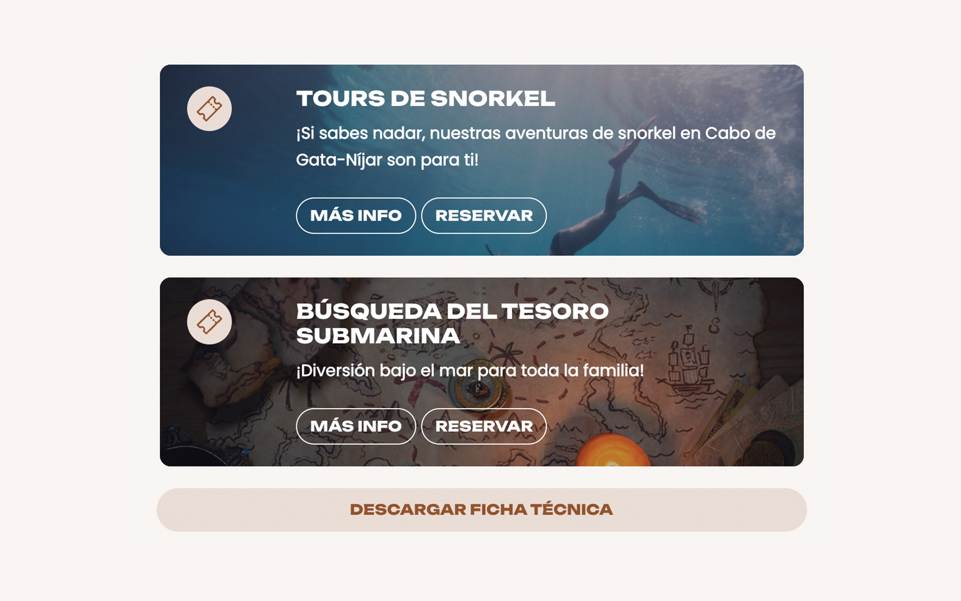 ▷ Ejemplo de página web para agencias de viajes [A medida]