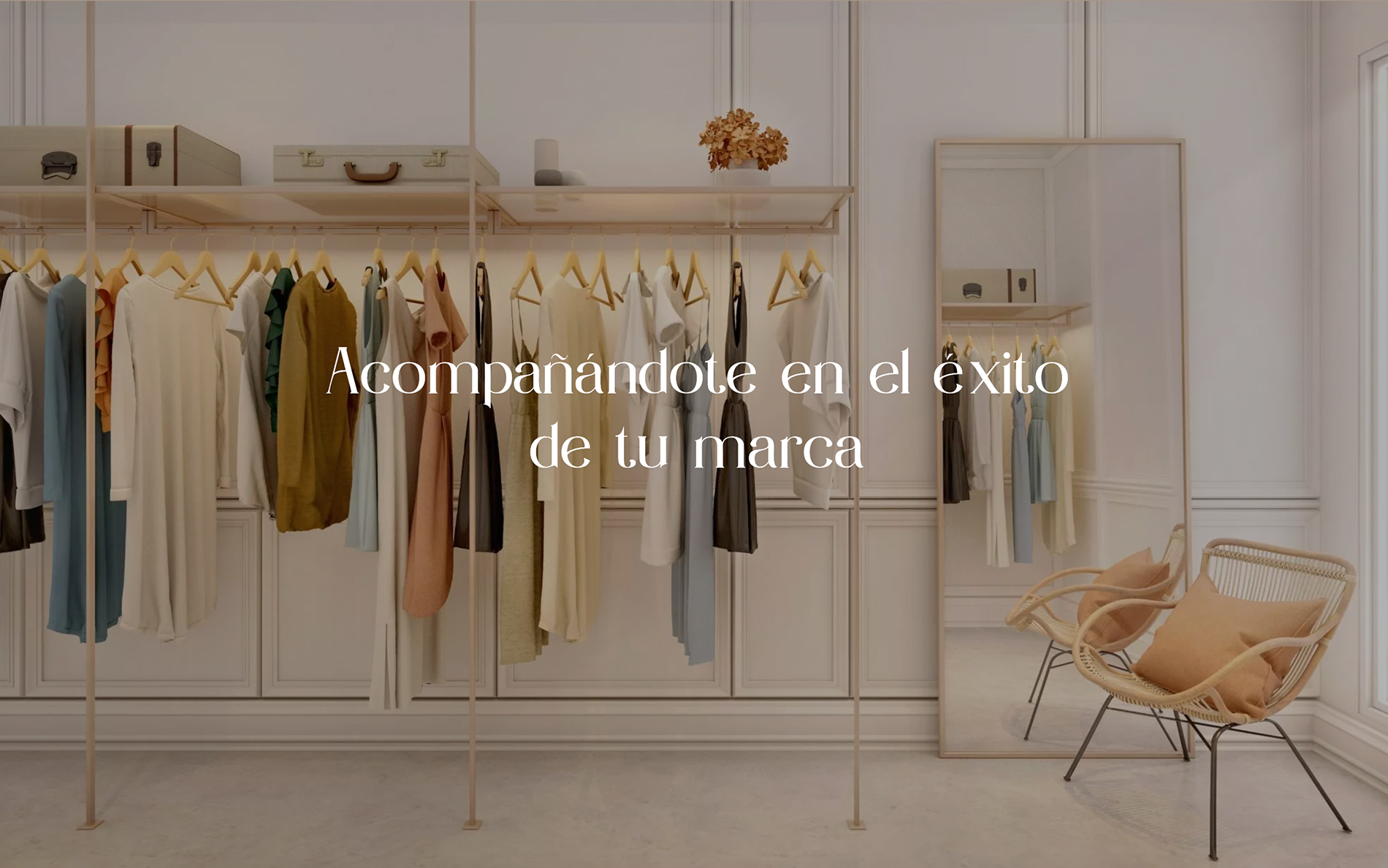 ▷ Ejemplo de página web para consultoría de moda [A medida]