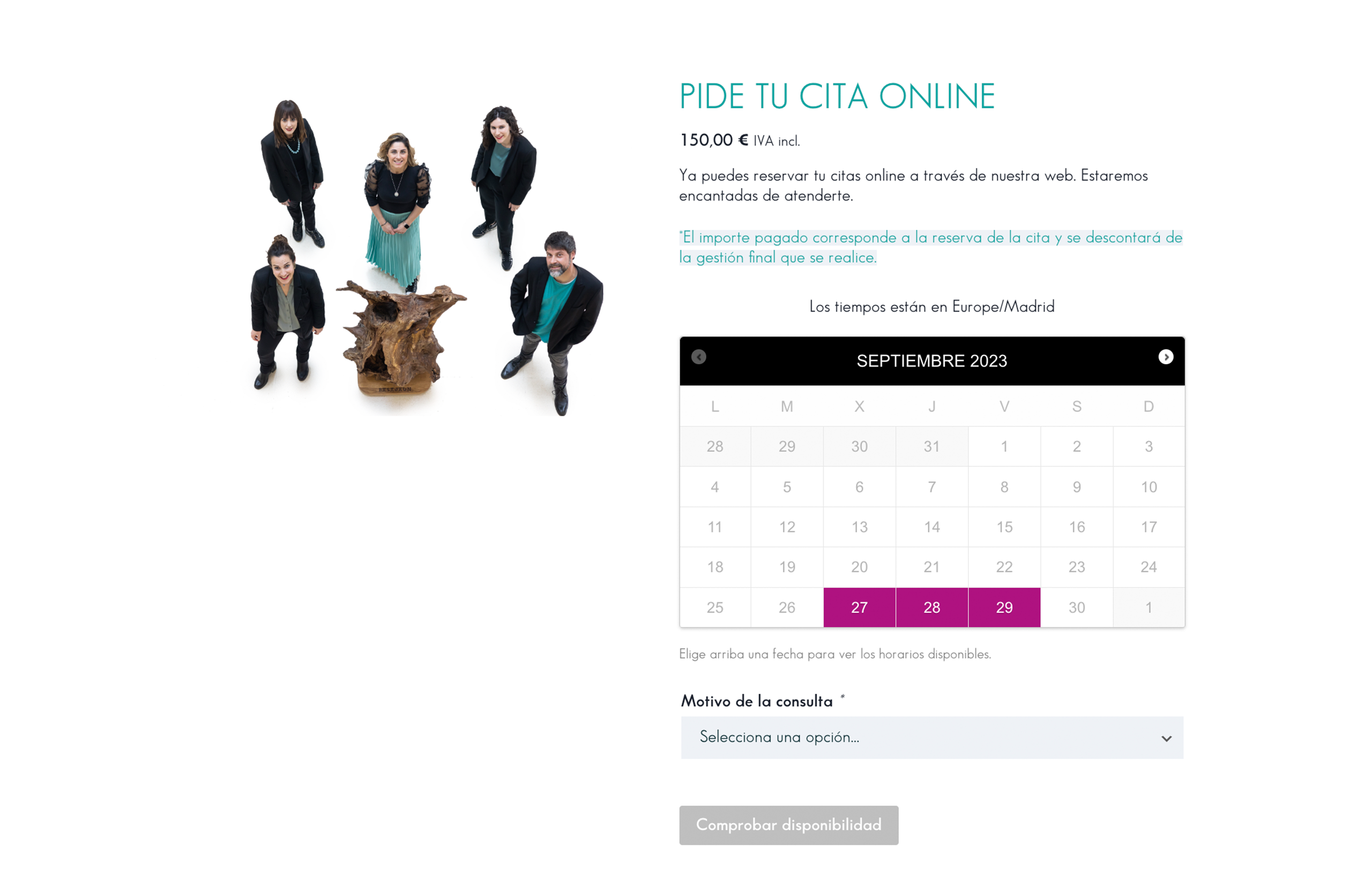 ▷ Ejemplo de página web para consultoria [A medida]