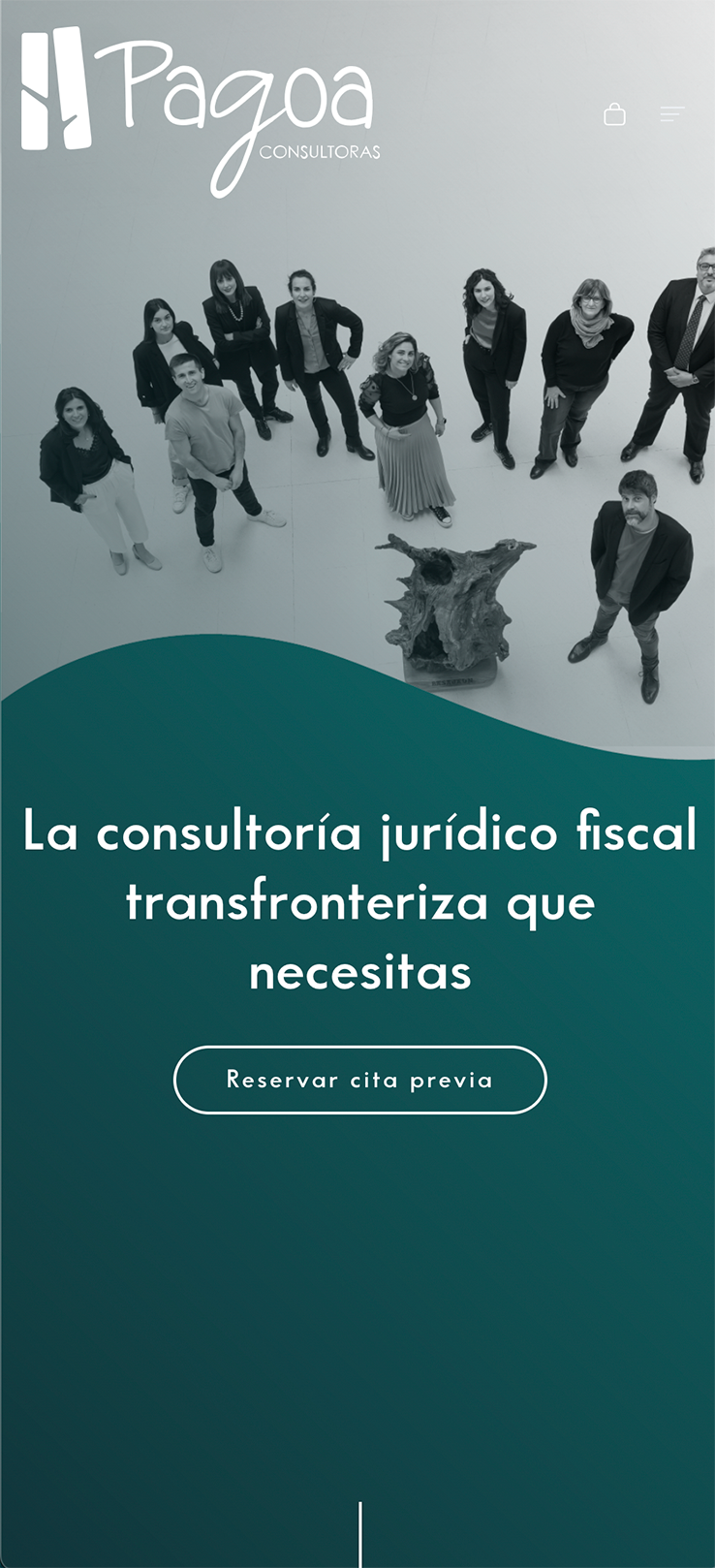 ▷ Ejemplo de página web para consultoria [A medida]