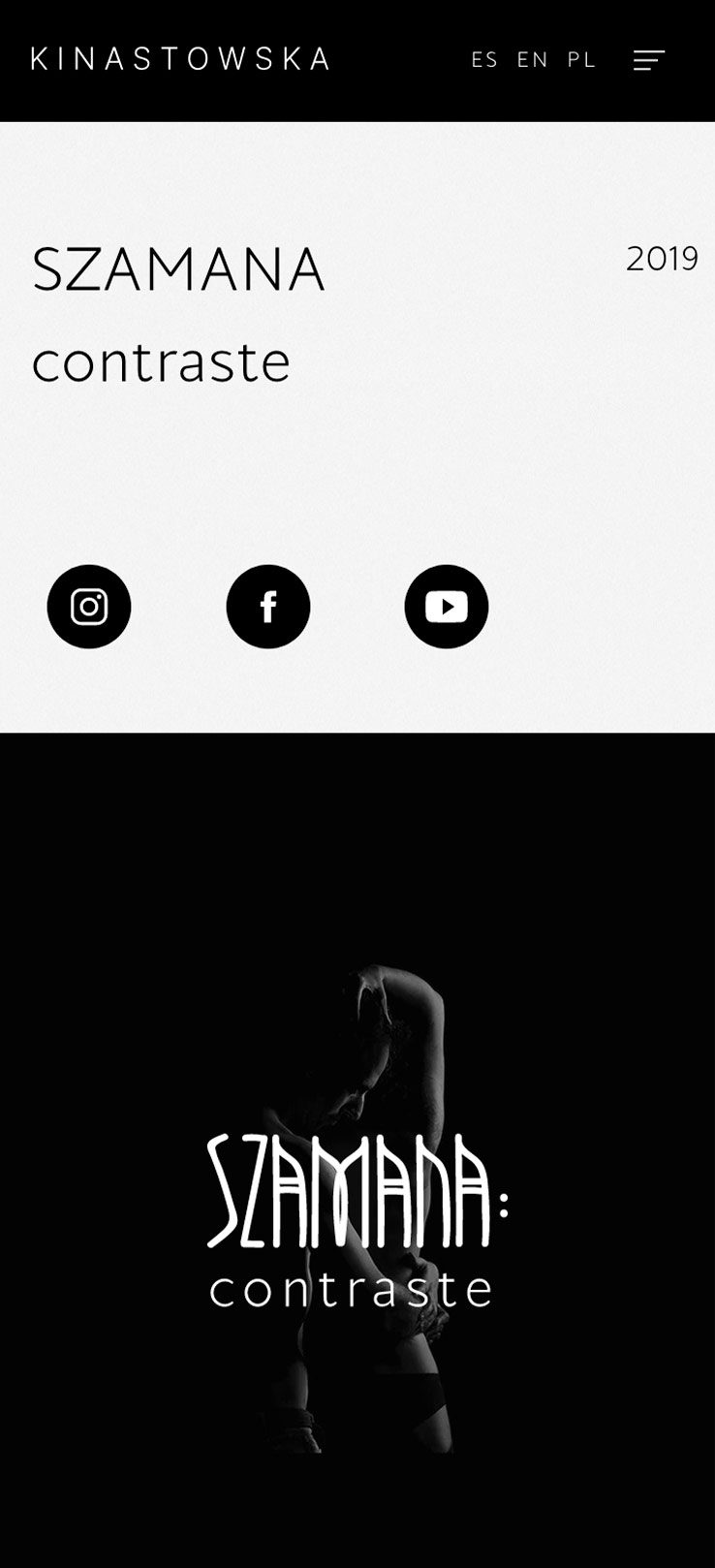 ▷ Ejemplo de página web para cantante [A medida]