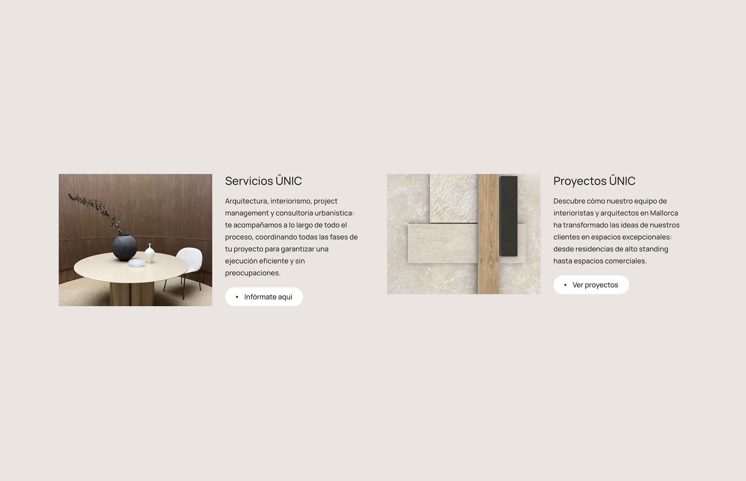▷ Ejemplo de página web para arquitectura [A medida]