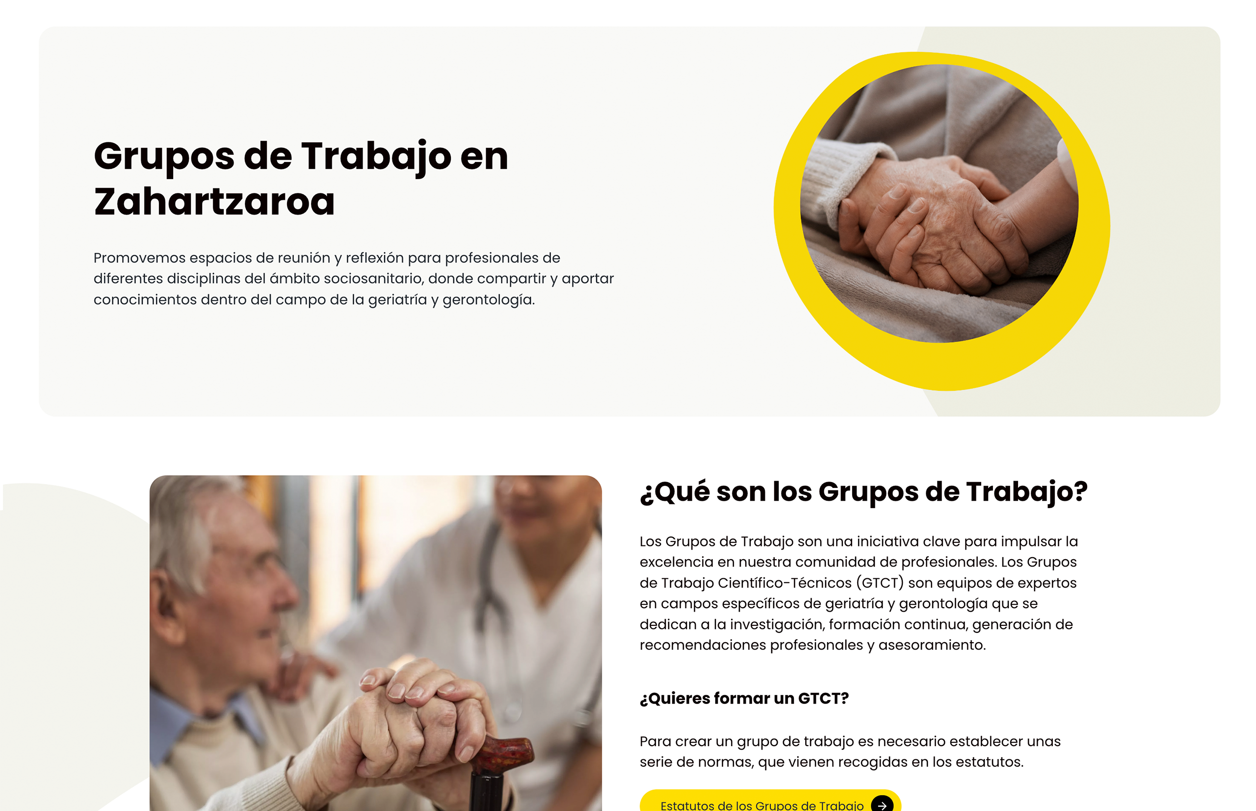 ▷ Ejemplo de página web para asociación [A medida]