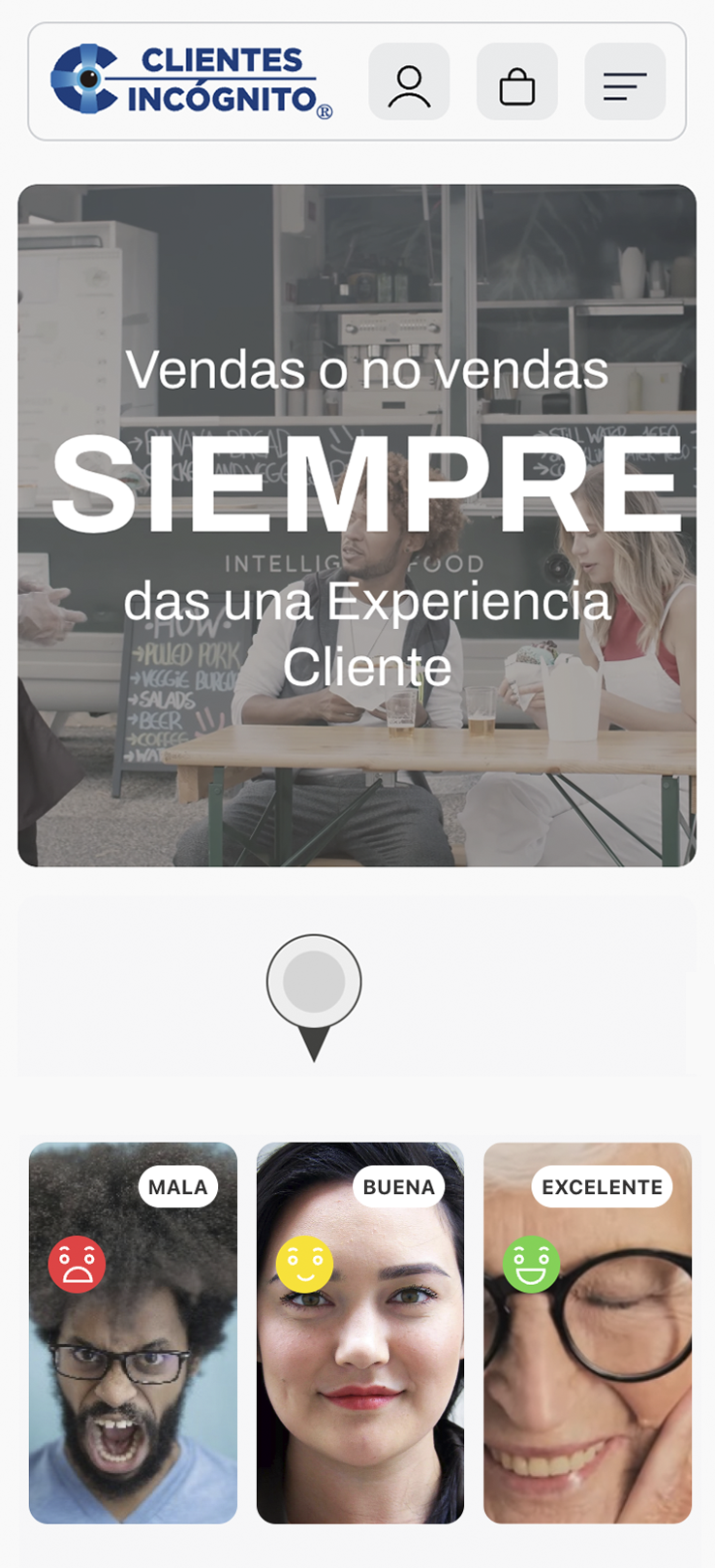 ▷ Ejemplo de página web para atención al cliente [A medida]