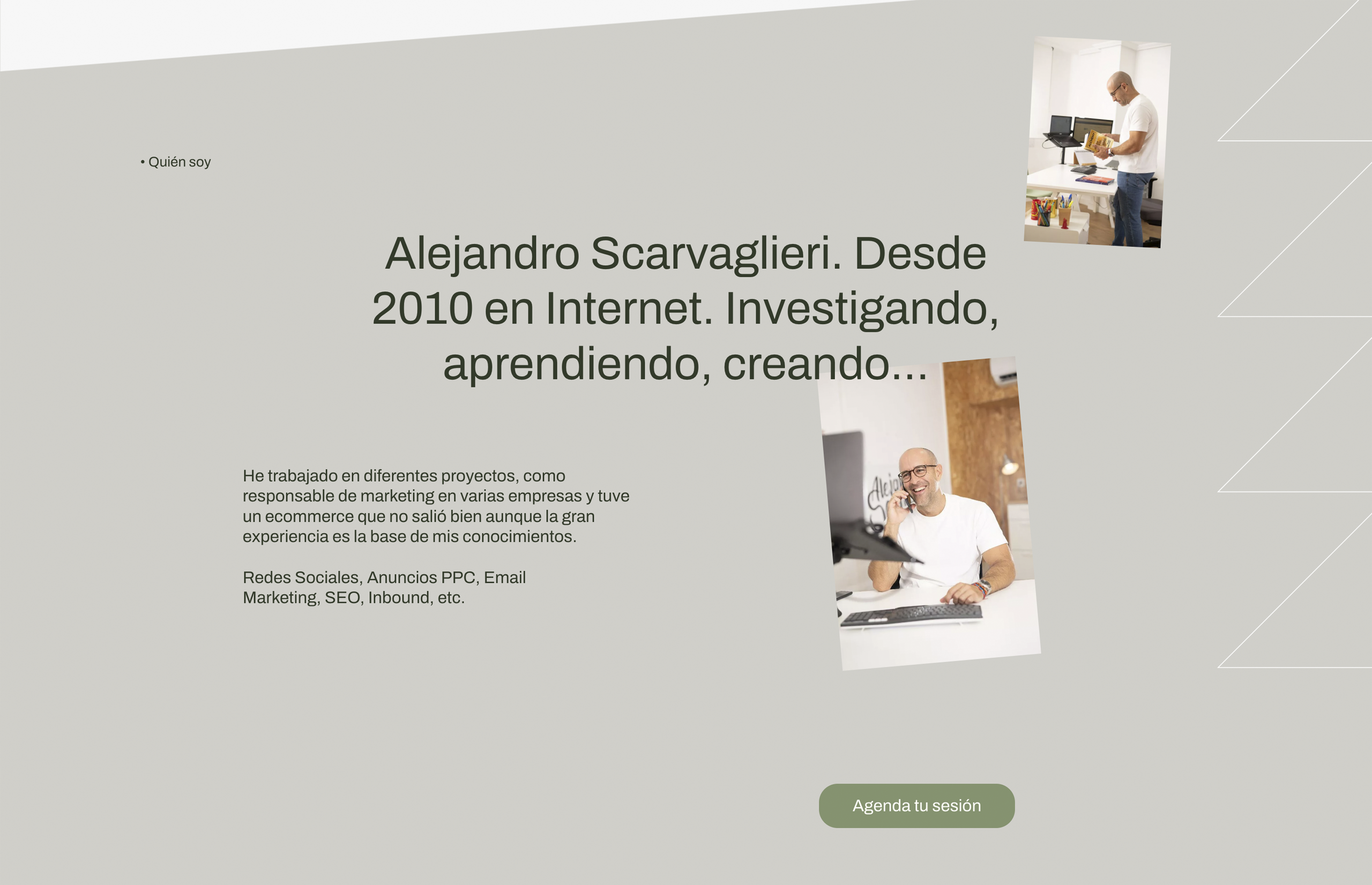 ▷ Ejemplo de página web para asesorías digitales [A medida]