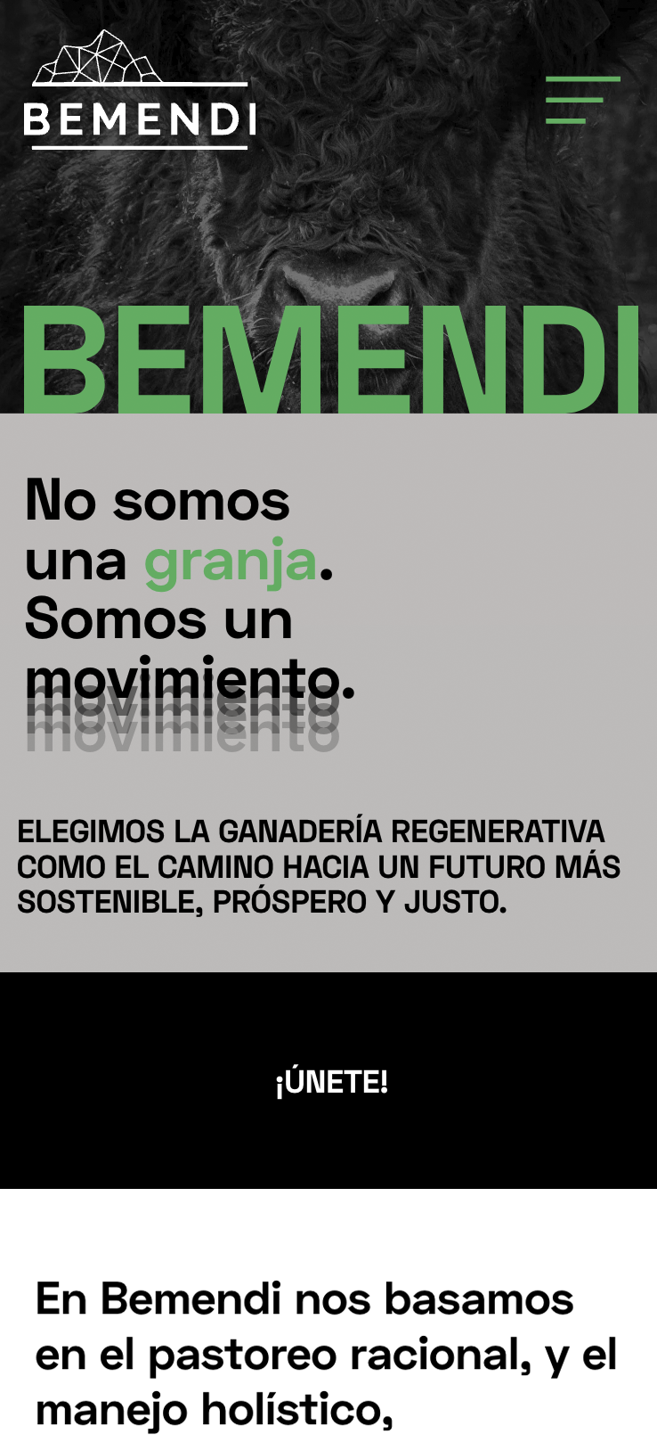 ▷ Ejemplo de página web para granjas [A medida]