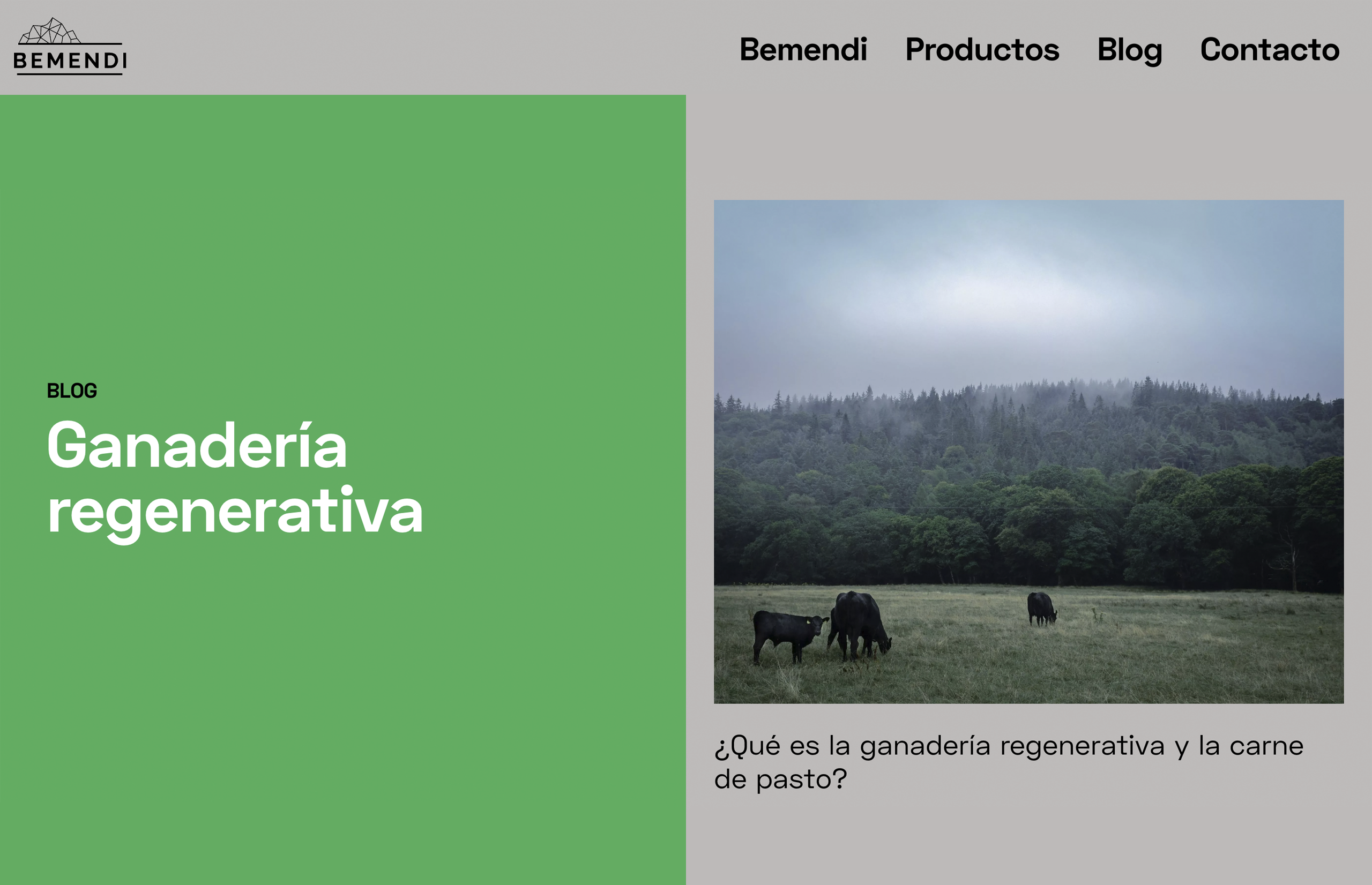 ▷ Ejemplo de página web para granjas [A medida]