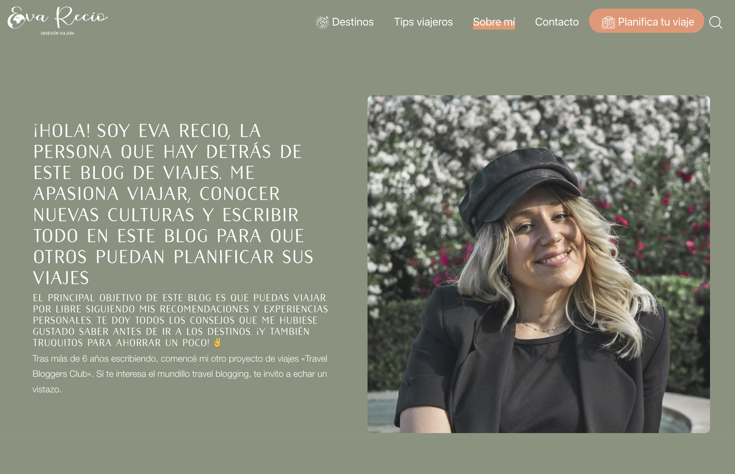 ▷ Ejemplo de página web para agencias de viajes[A medida]