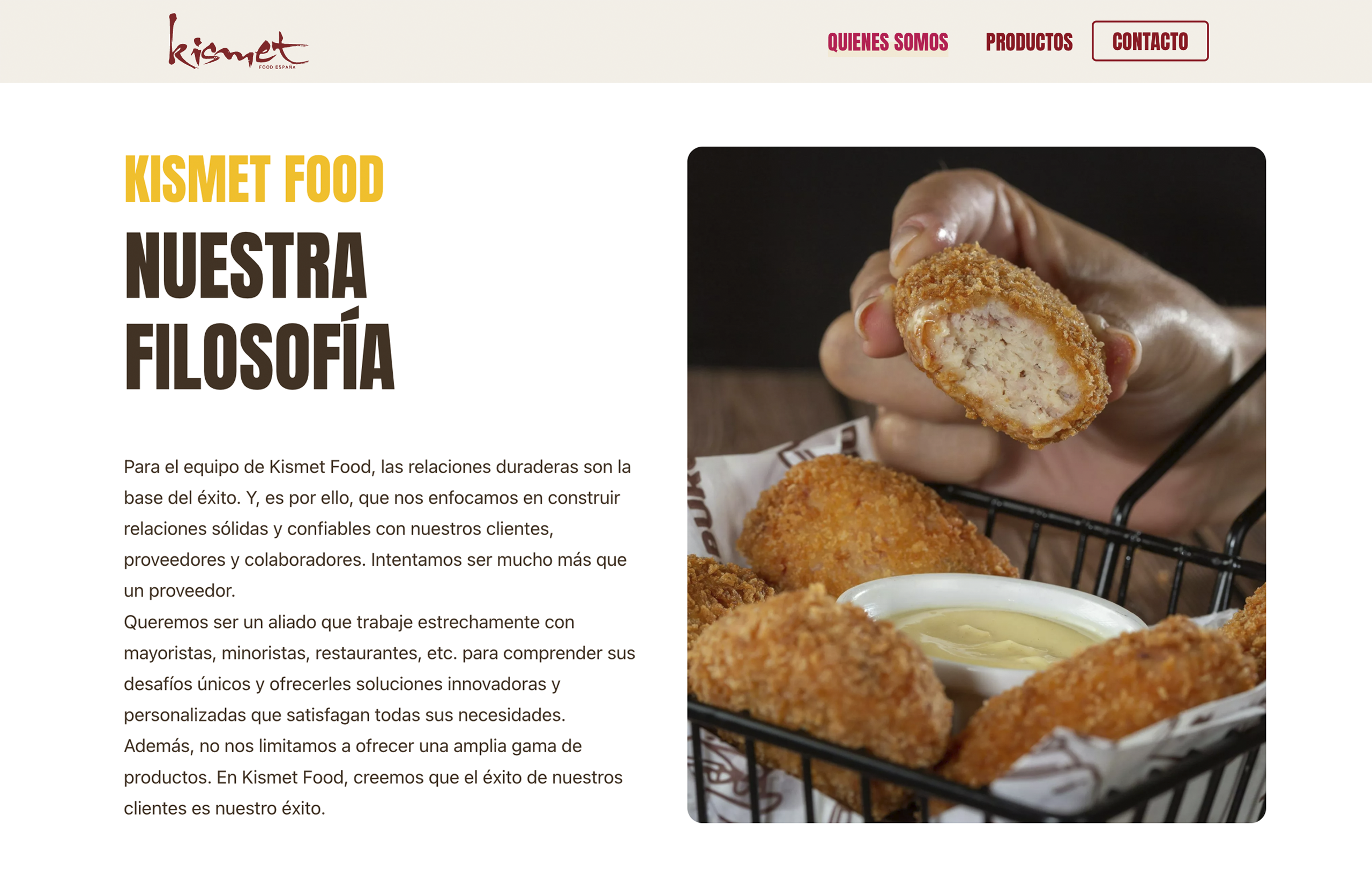 ▷ Ejemplo de página web para proveedores [A medida]