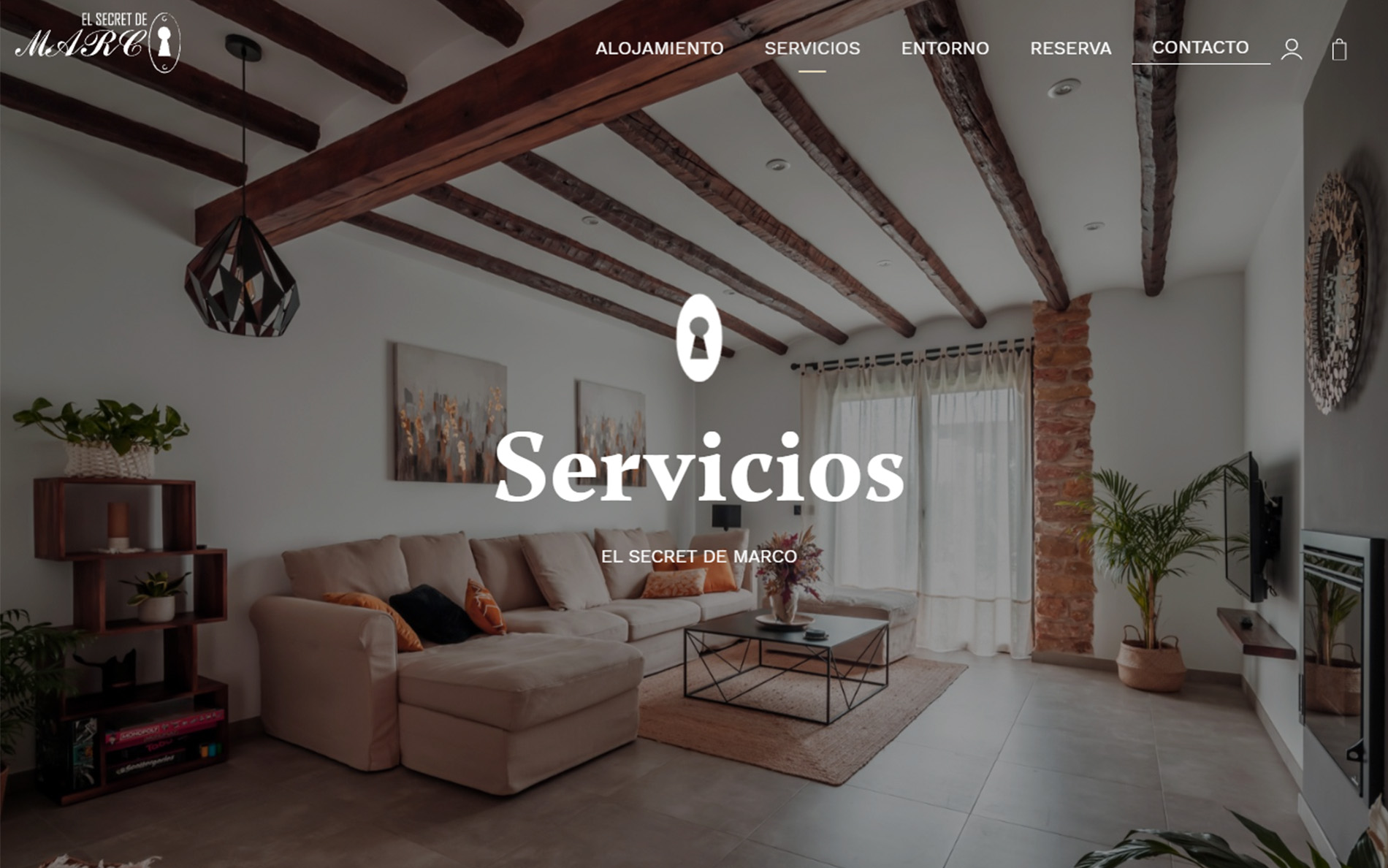▷ Ejemplo de página web para Turismo