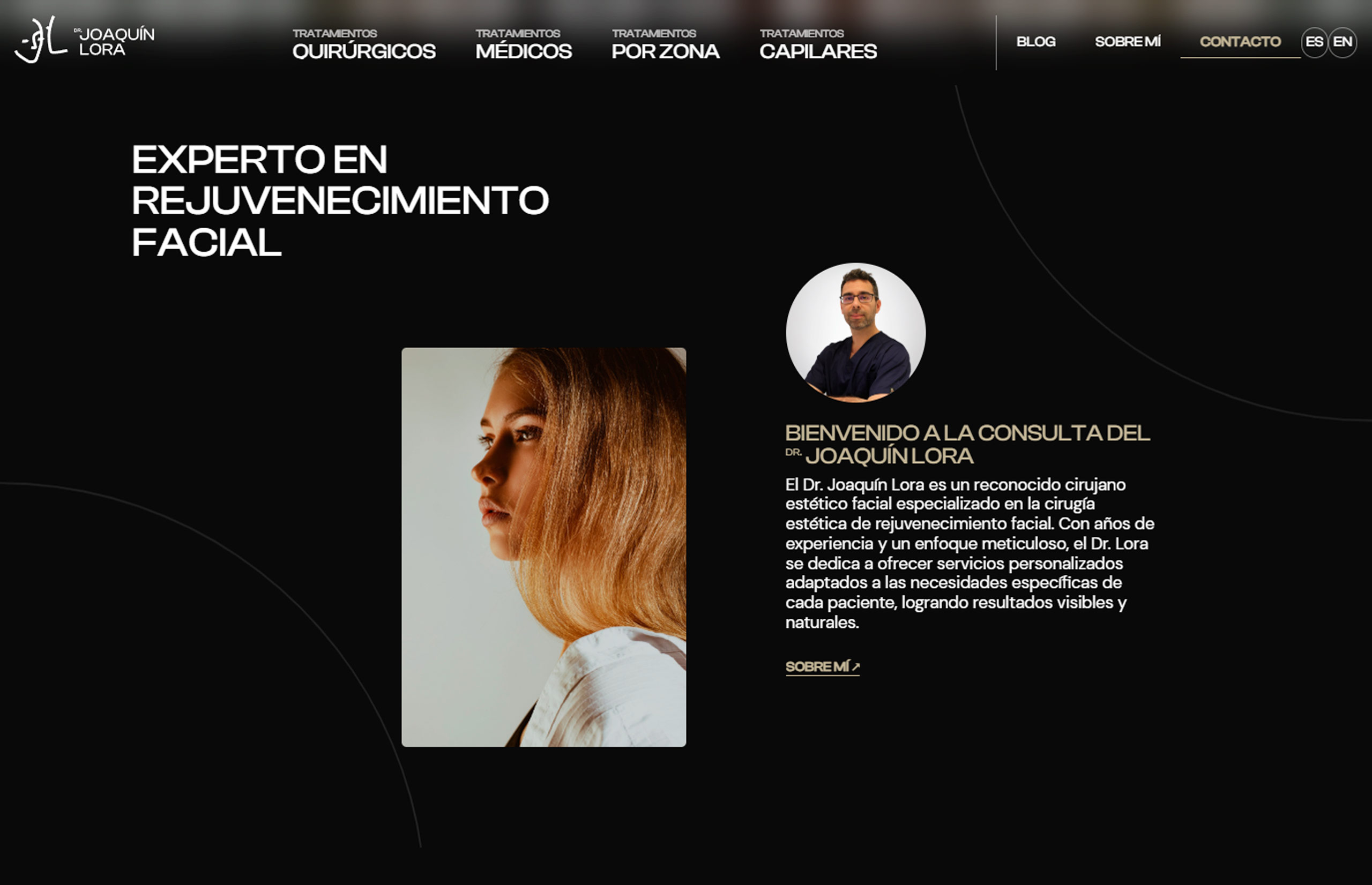 ▷ Ejemplo de página web para cirujanos plásticos ▷ Ejemplo de página web para cirujanos plásticos